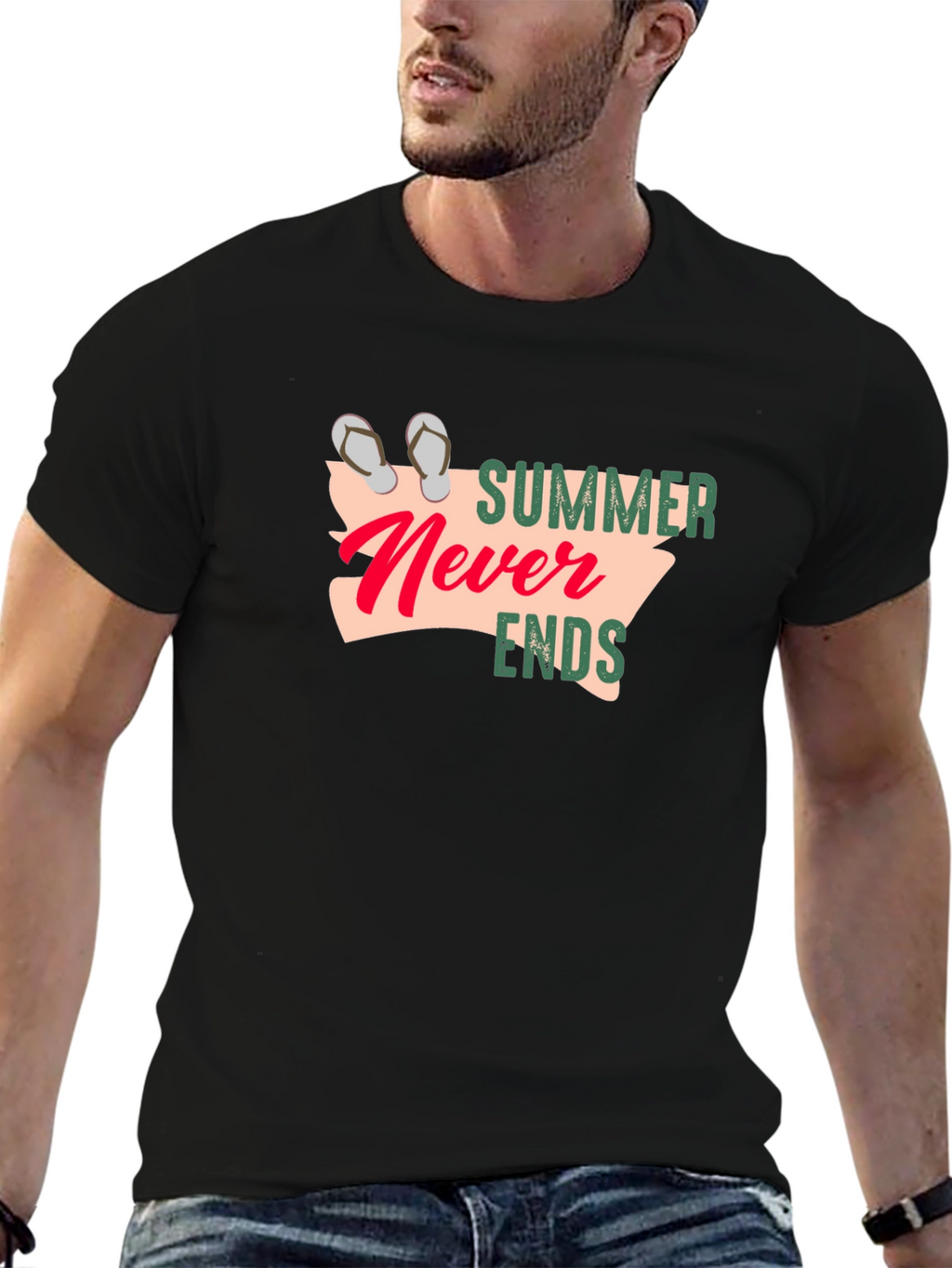 Summer Never Ends Graphic T-Shirt