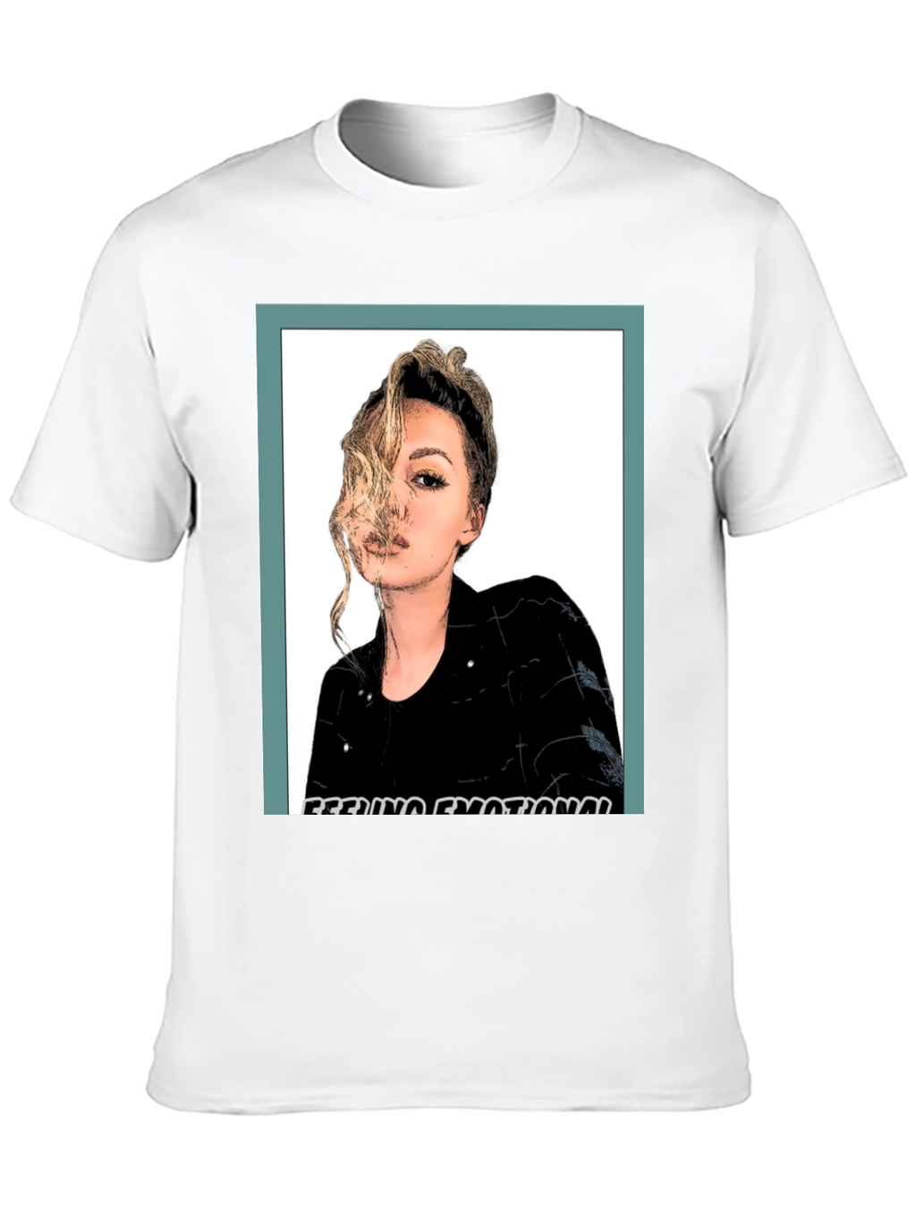 Feeling Emotional Graphic Tee - Black