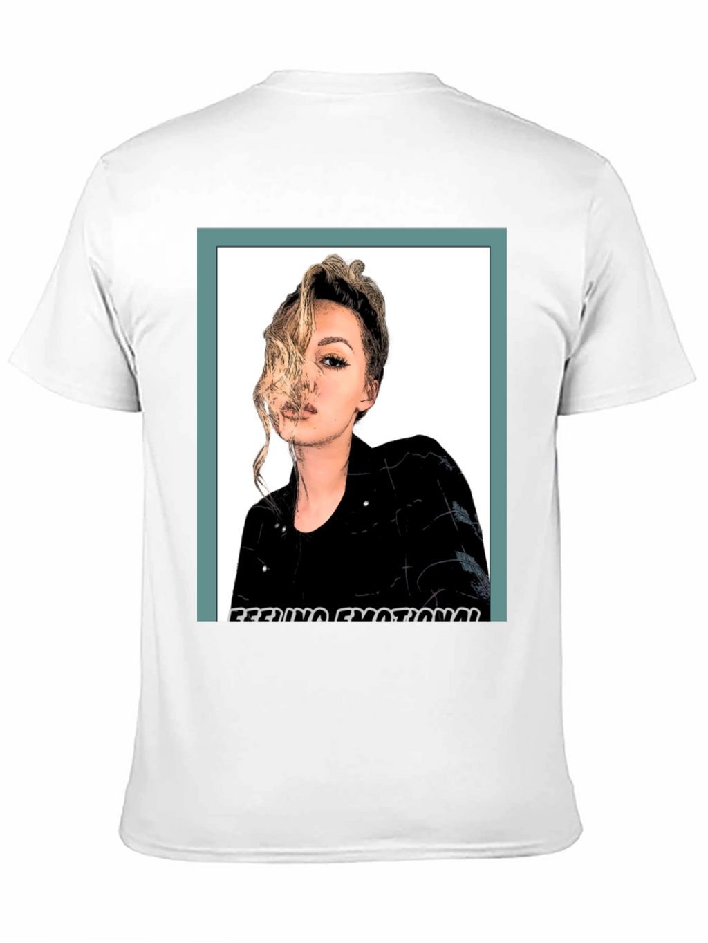 Feeling Emotional Graphic Tee - Black