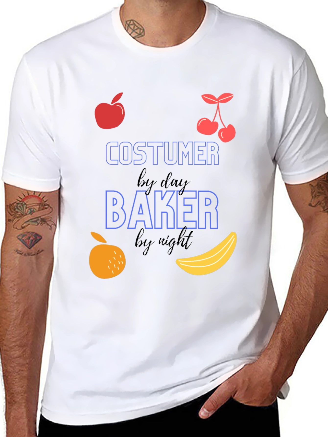 Costumer by Day Baker by Night T-Shirt