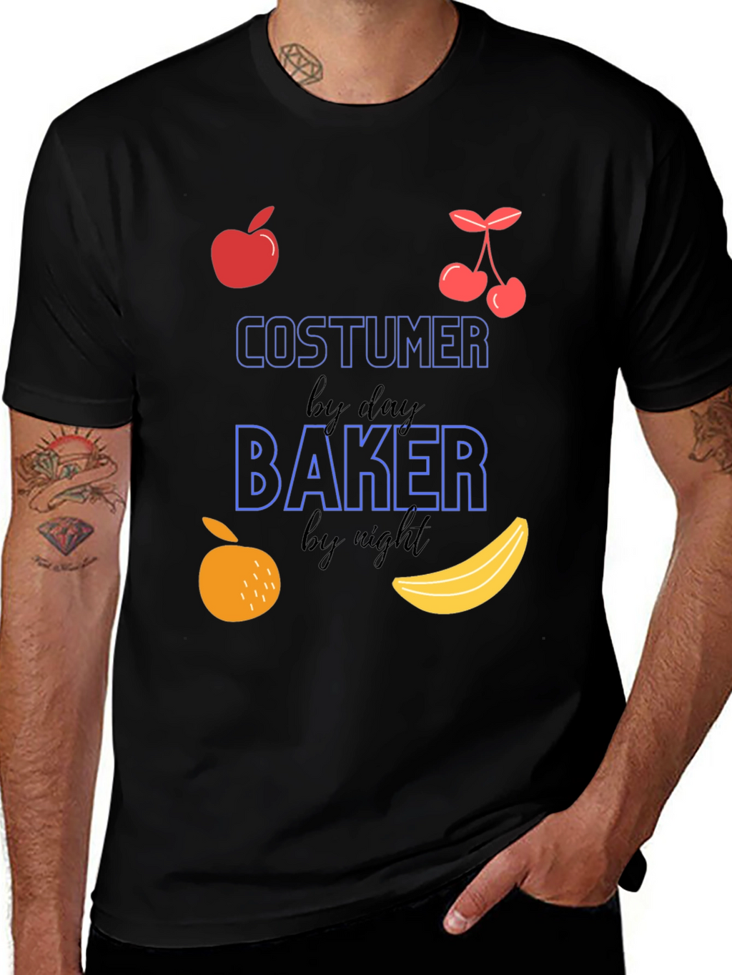 Costumer by Day Baker by Night T-Shirt