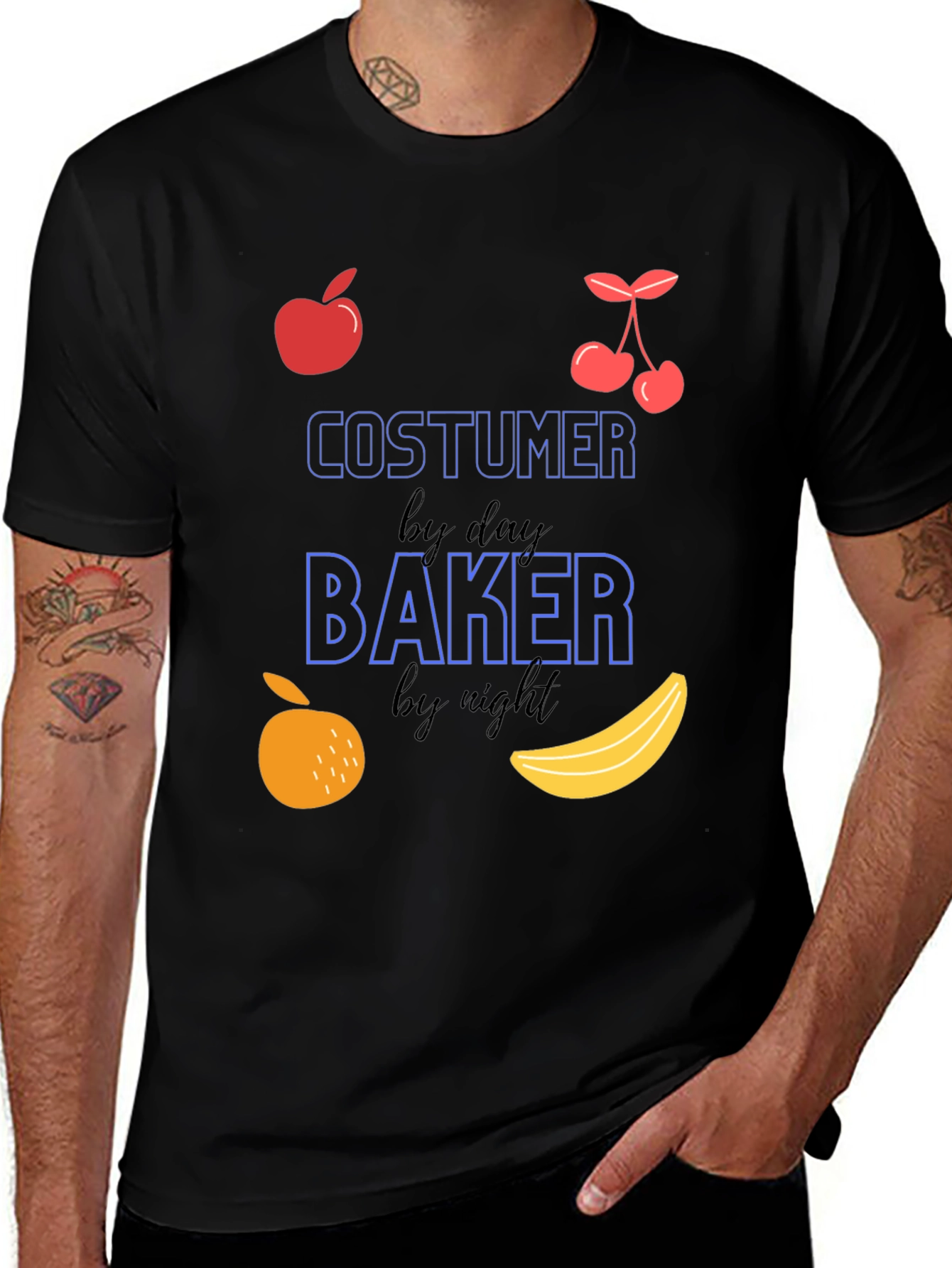 Costumer by Day Baker by Night T-Shirt