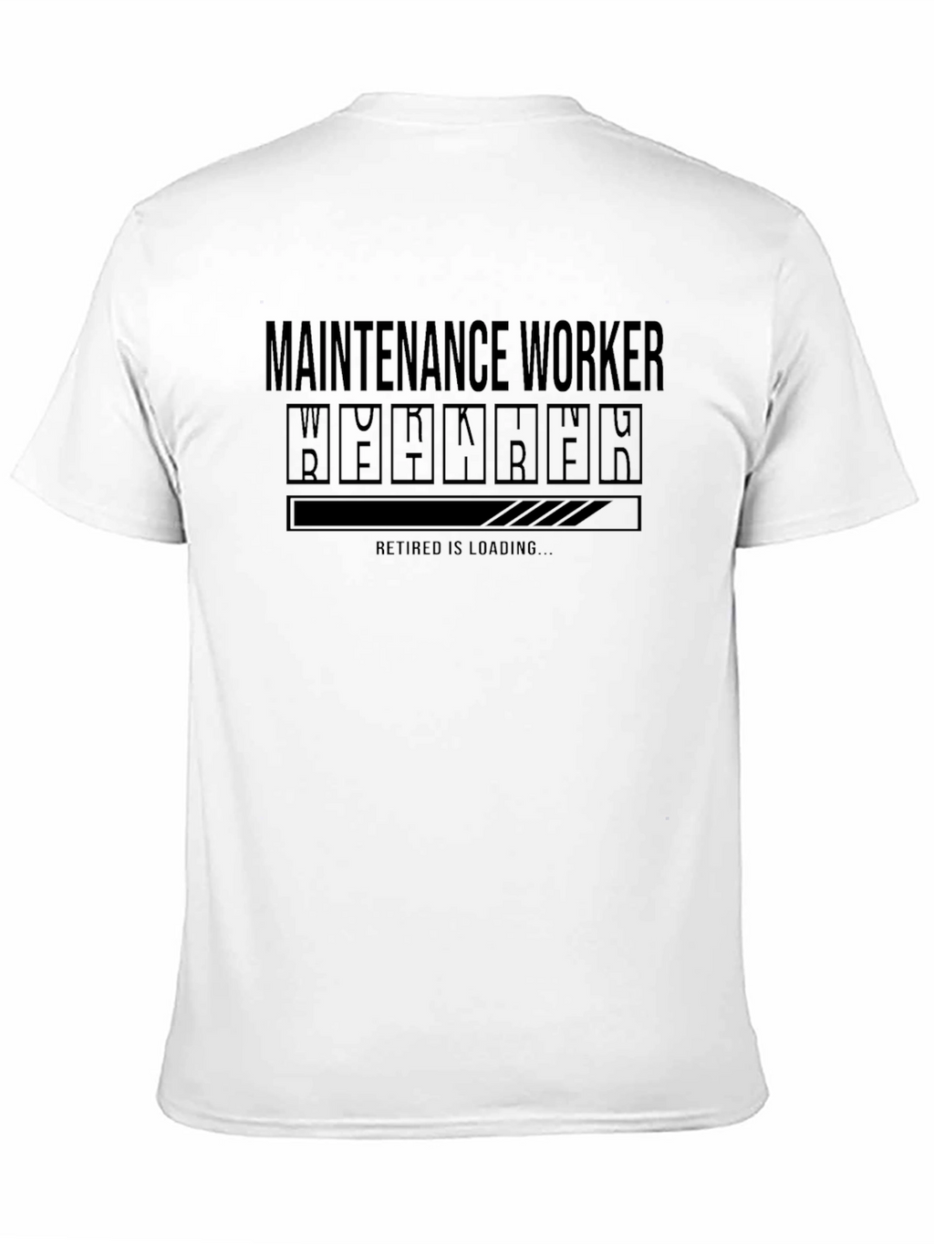 Maintenance Worker Retirement Loading T-Shirt
