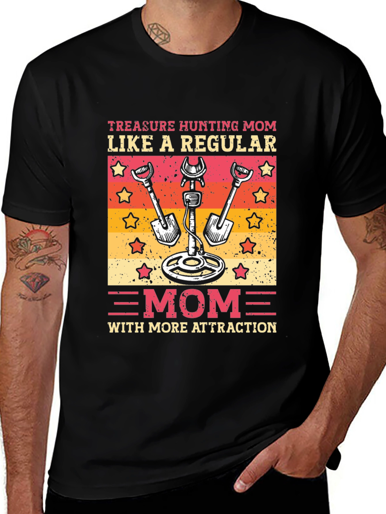 Treasure Hunting Mom T-Shirt: Like a Regular Mom But Cooler!