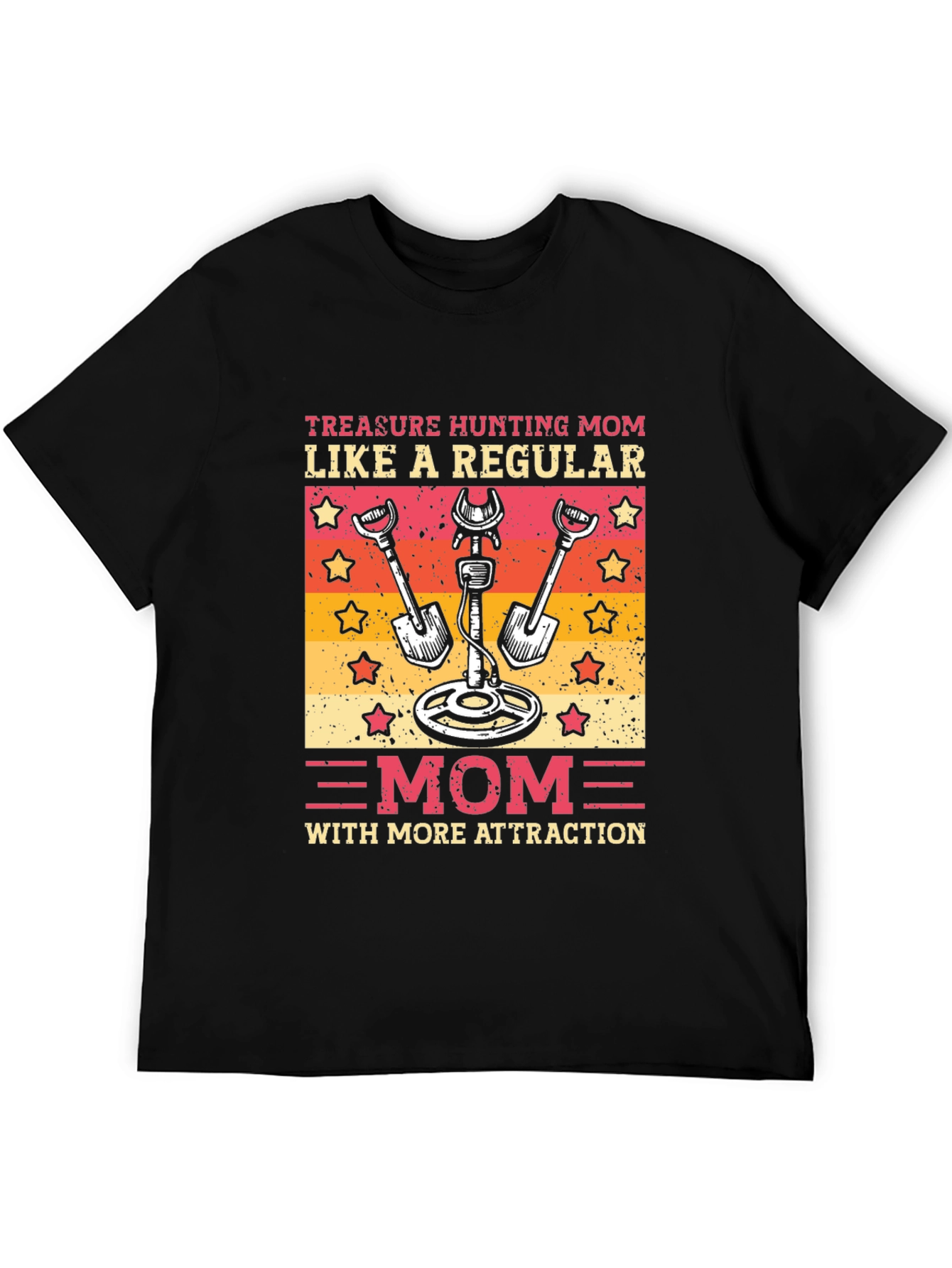 Treasure Hunting Mom T-Shirt: Like a Regular Mom But Cooler!