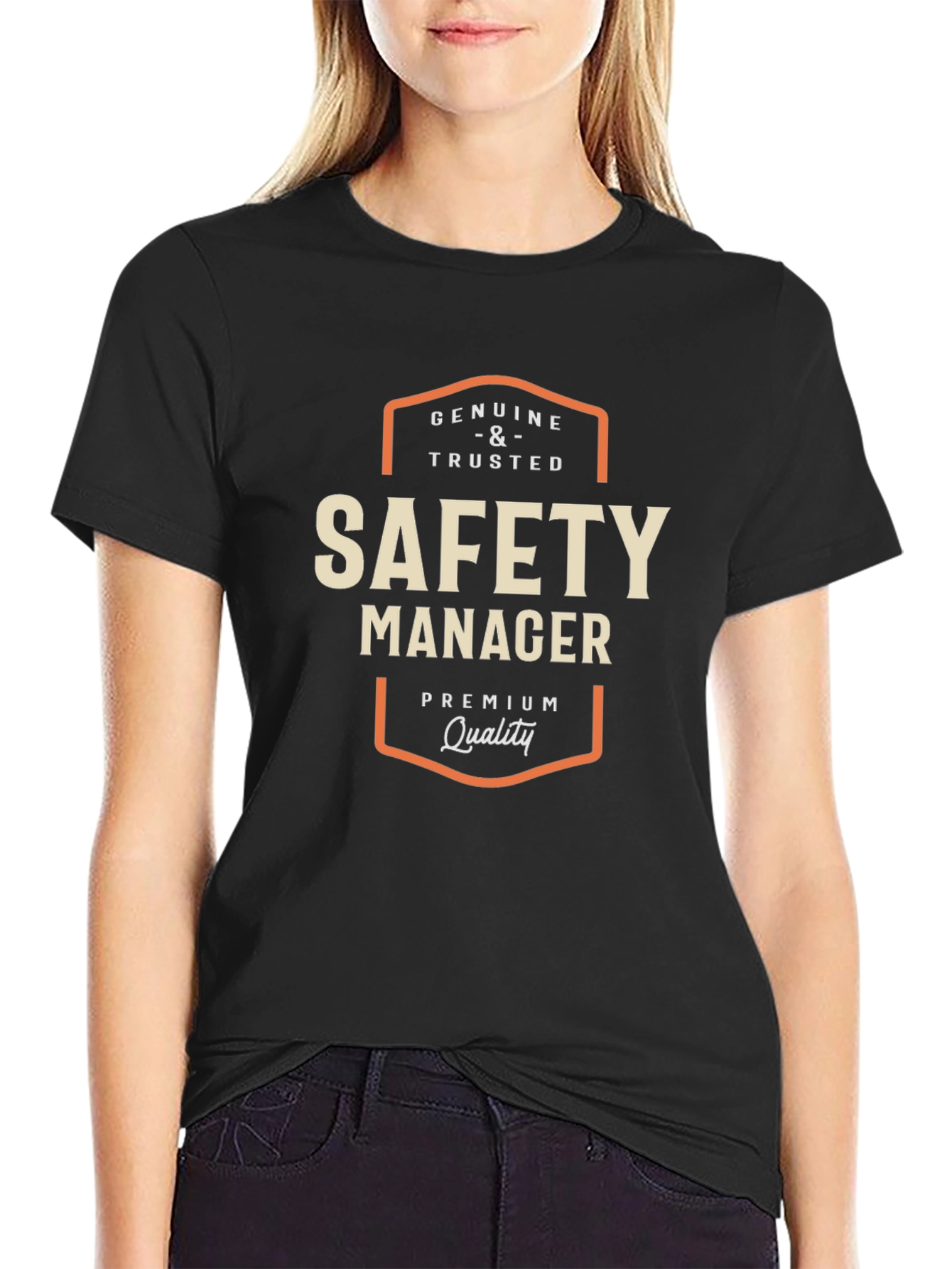 Safety Manager T-Shirt - Genuine and Trusted