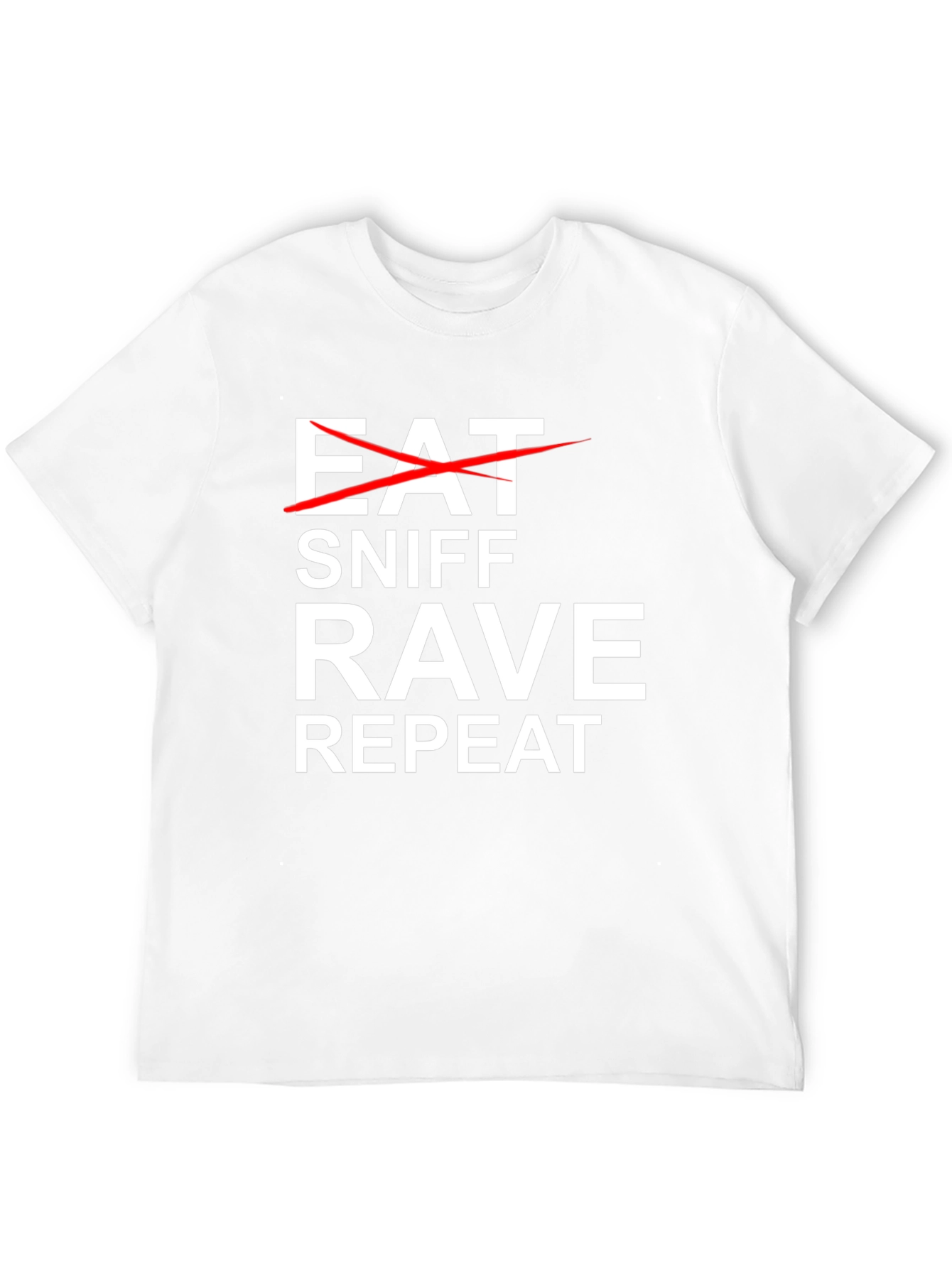 Eat Sniff Rave Repeat Graphic Tee