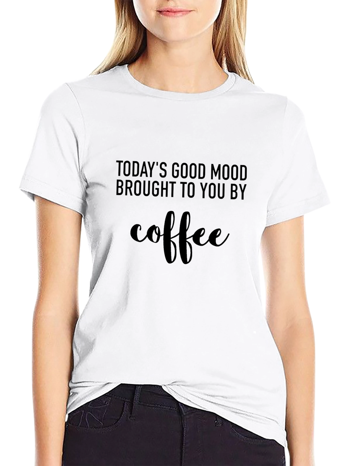 Coffee Mood T-Shirt - Black Graphic Tee