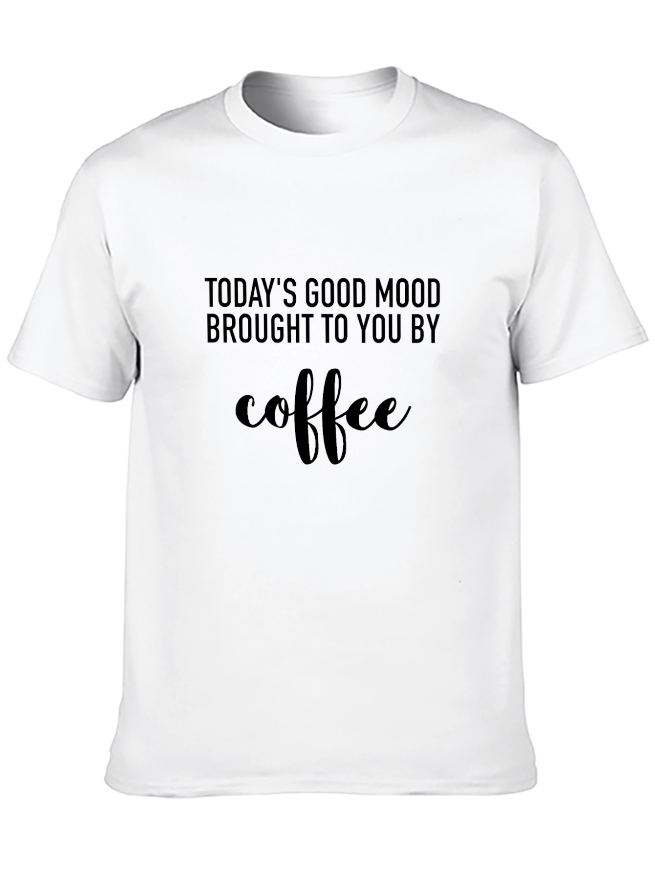 Coffee Mood T-Shirt - Black Graphic Tee