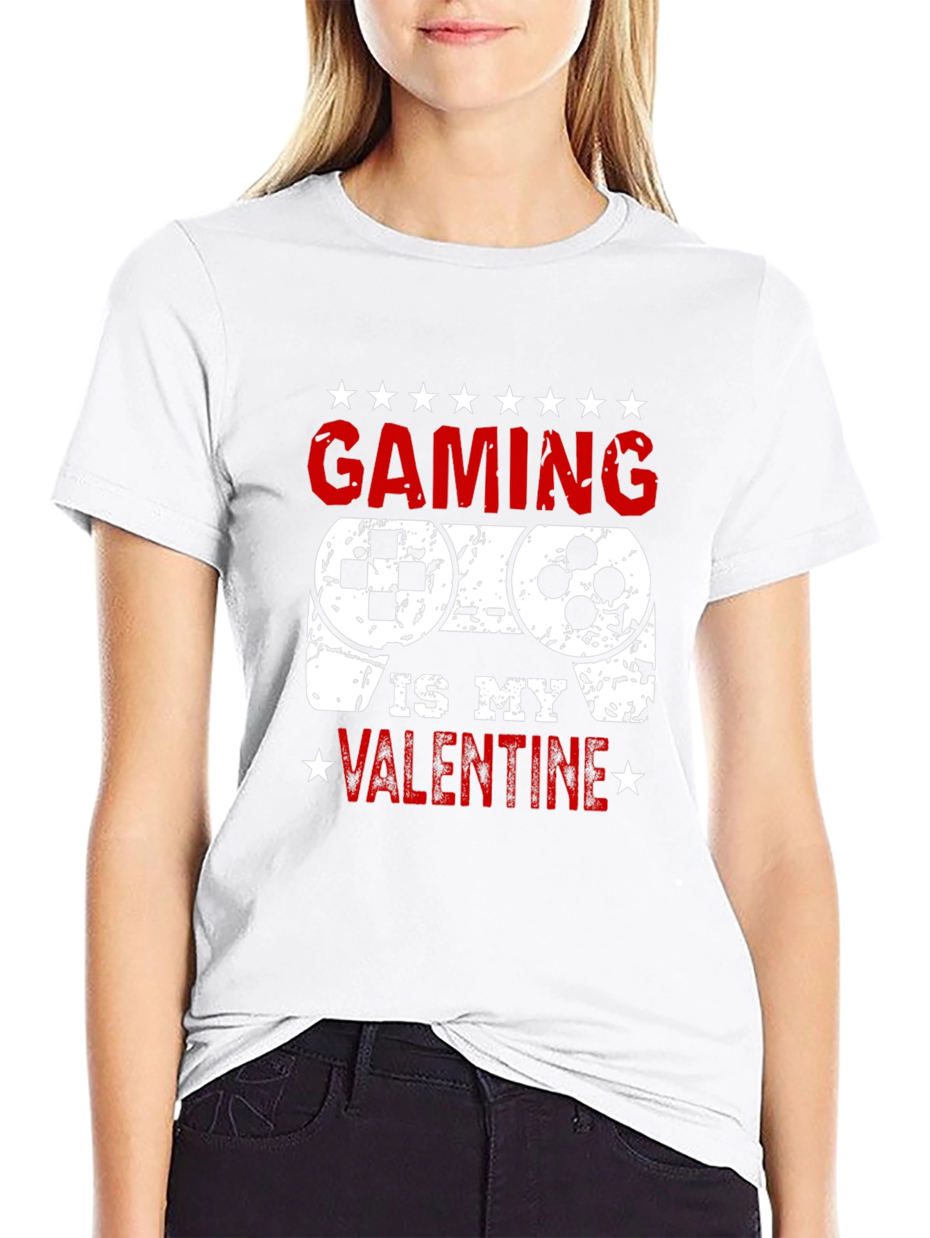 Gaming is My Valentine Graphic T-Shirt