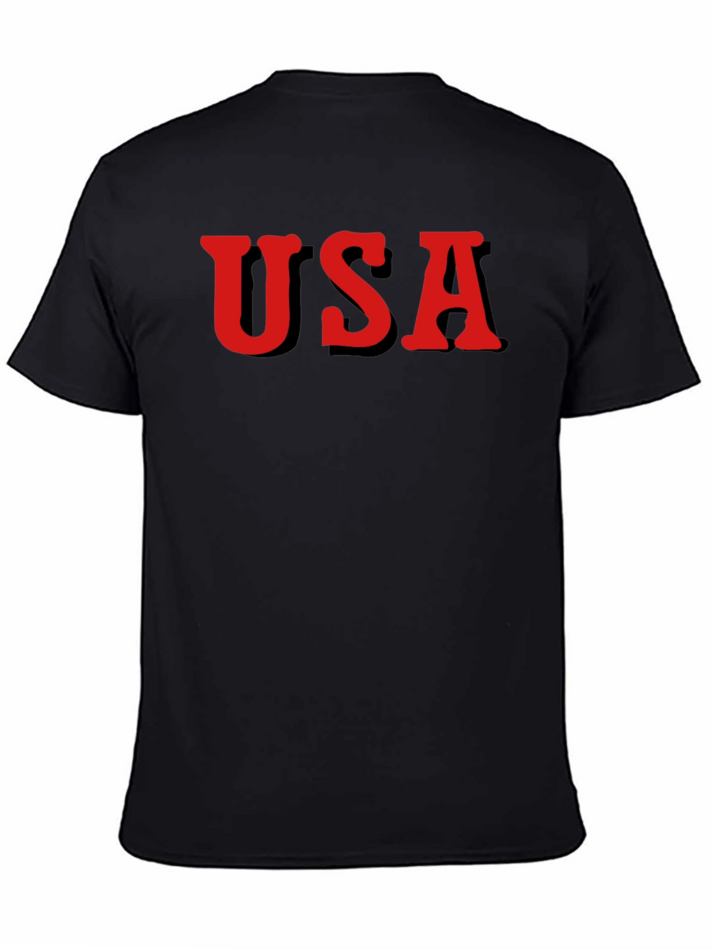 USA Graphic Tee - Bold Patriotic Design
