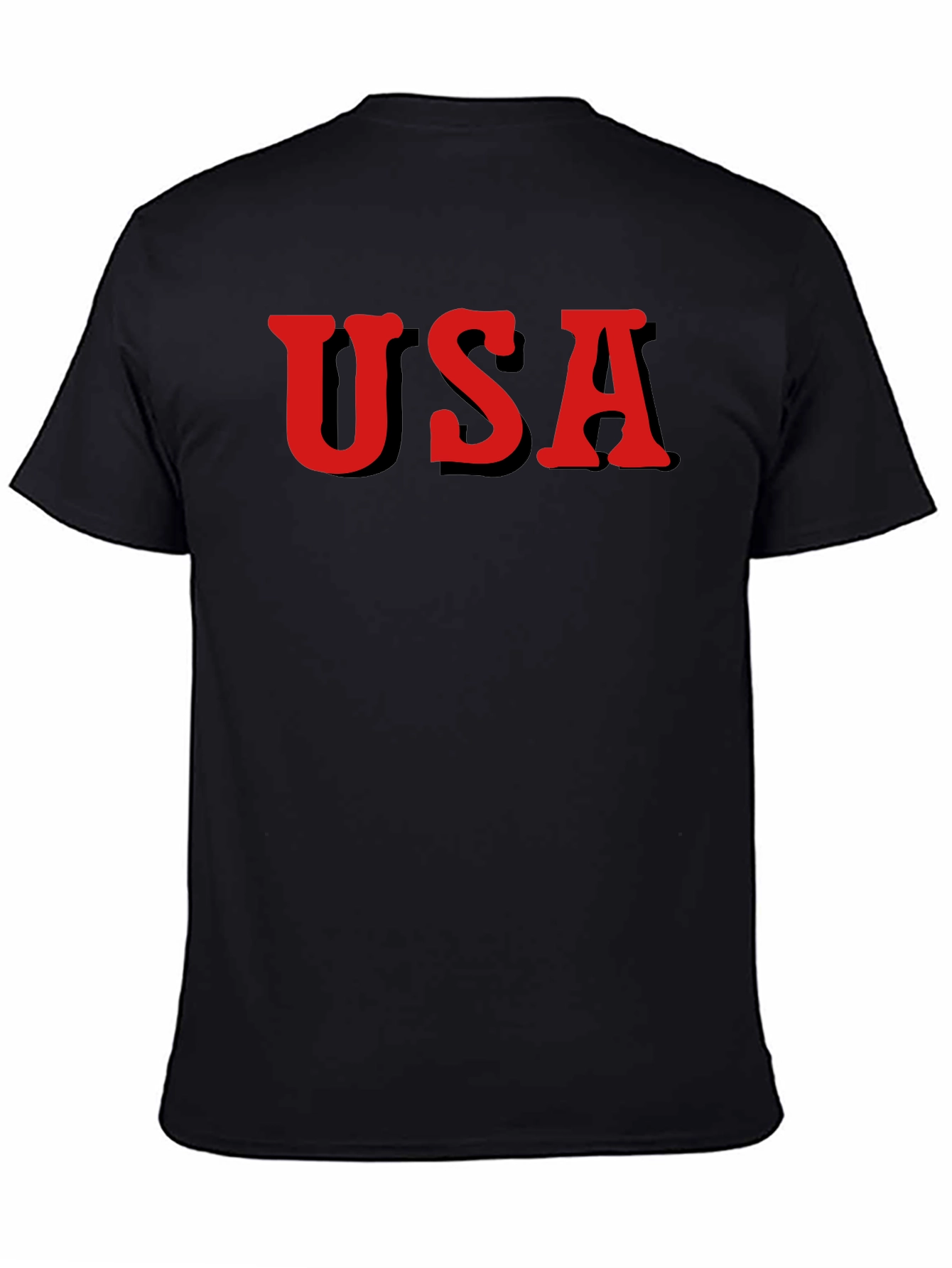 USA Graphic Tee - Bold Patriotic Design
