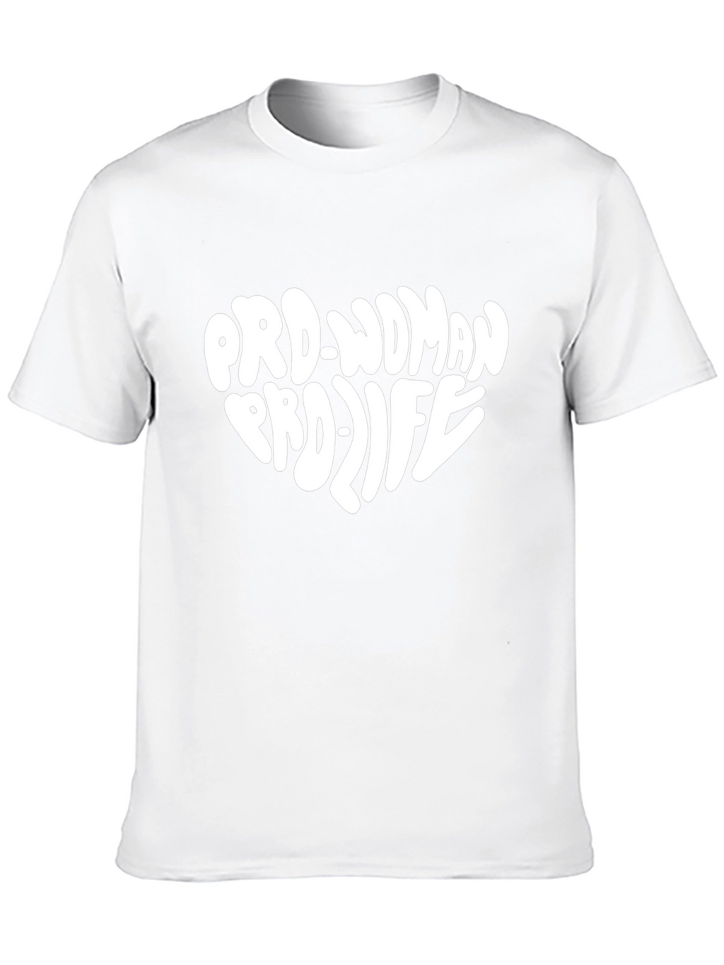 Pro-Woman Pro-Life Black Graphic Tee
