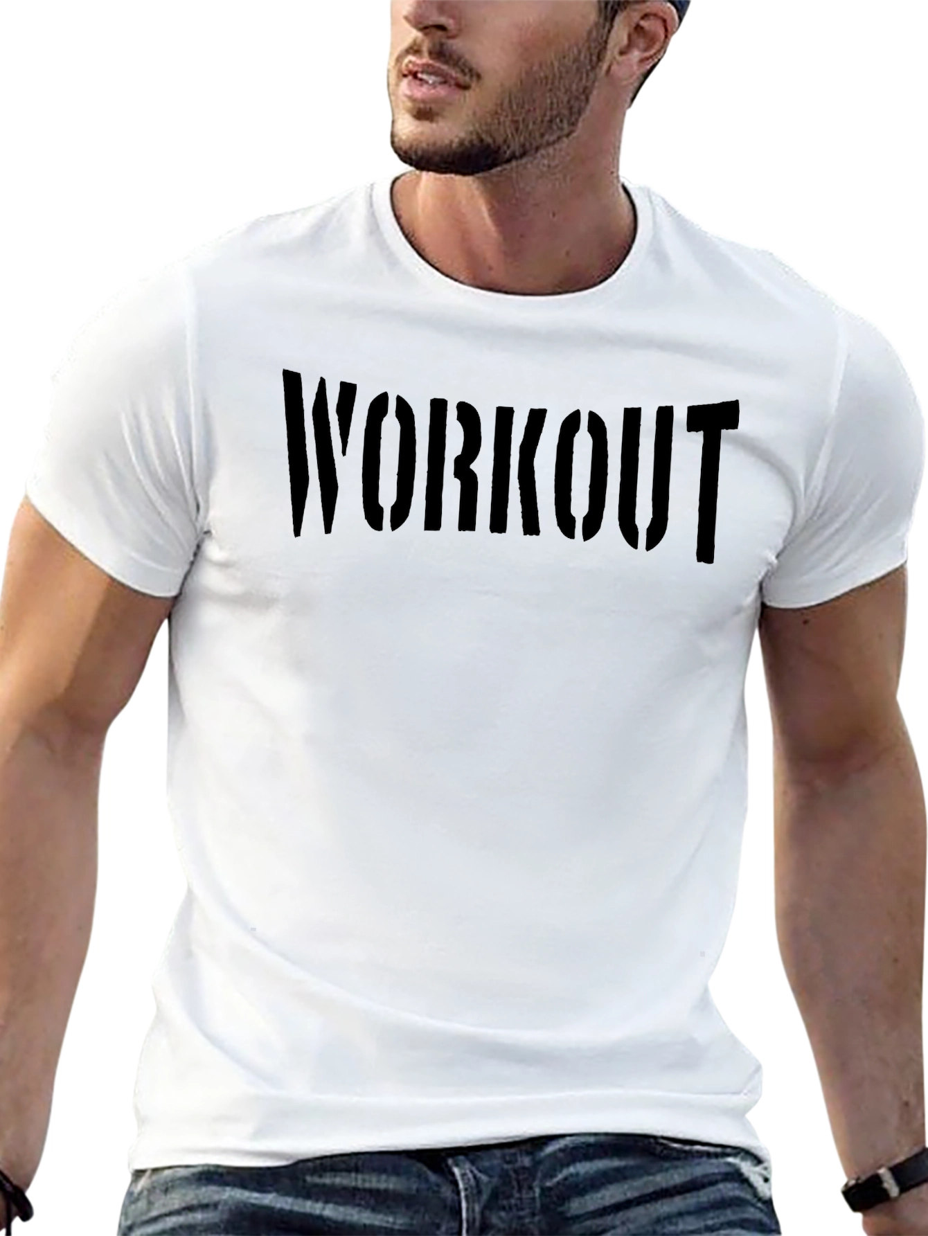 Workout Black T-Shirt