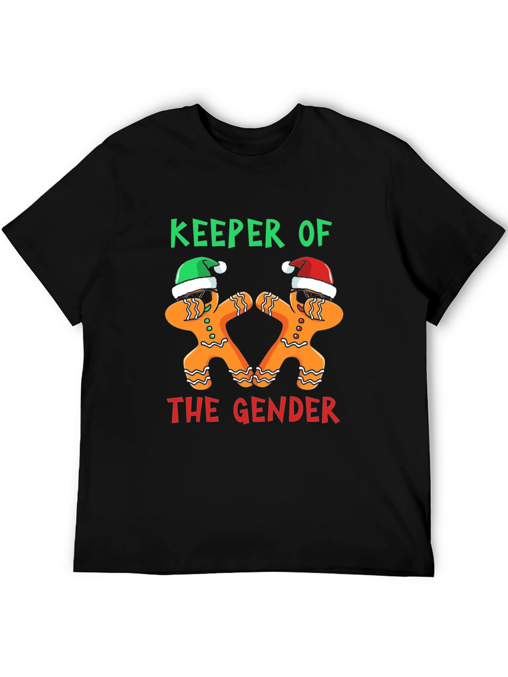 Keeper of the Gender Gingerbread Christmas T-Shirt
