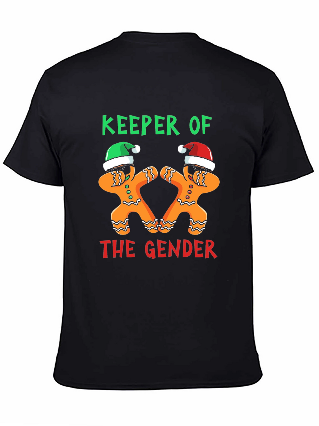 Keeper of the Gender Gingerbread Christmas T-Shirt