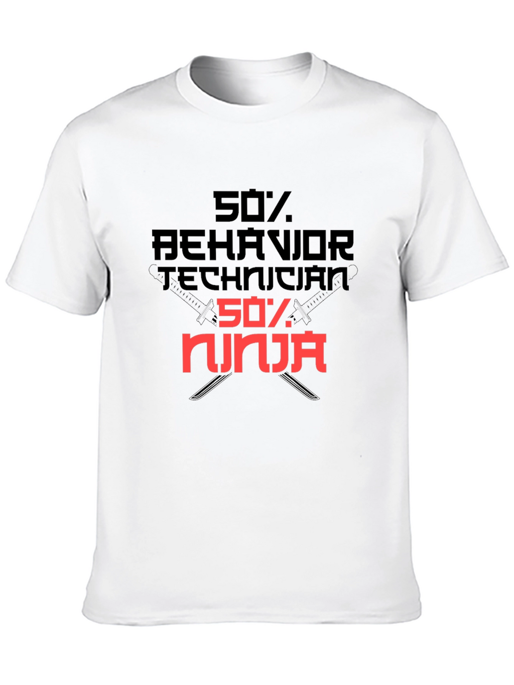 Behavior Technician Ninja Graphic T-Shirt