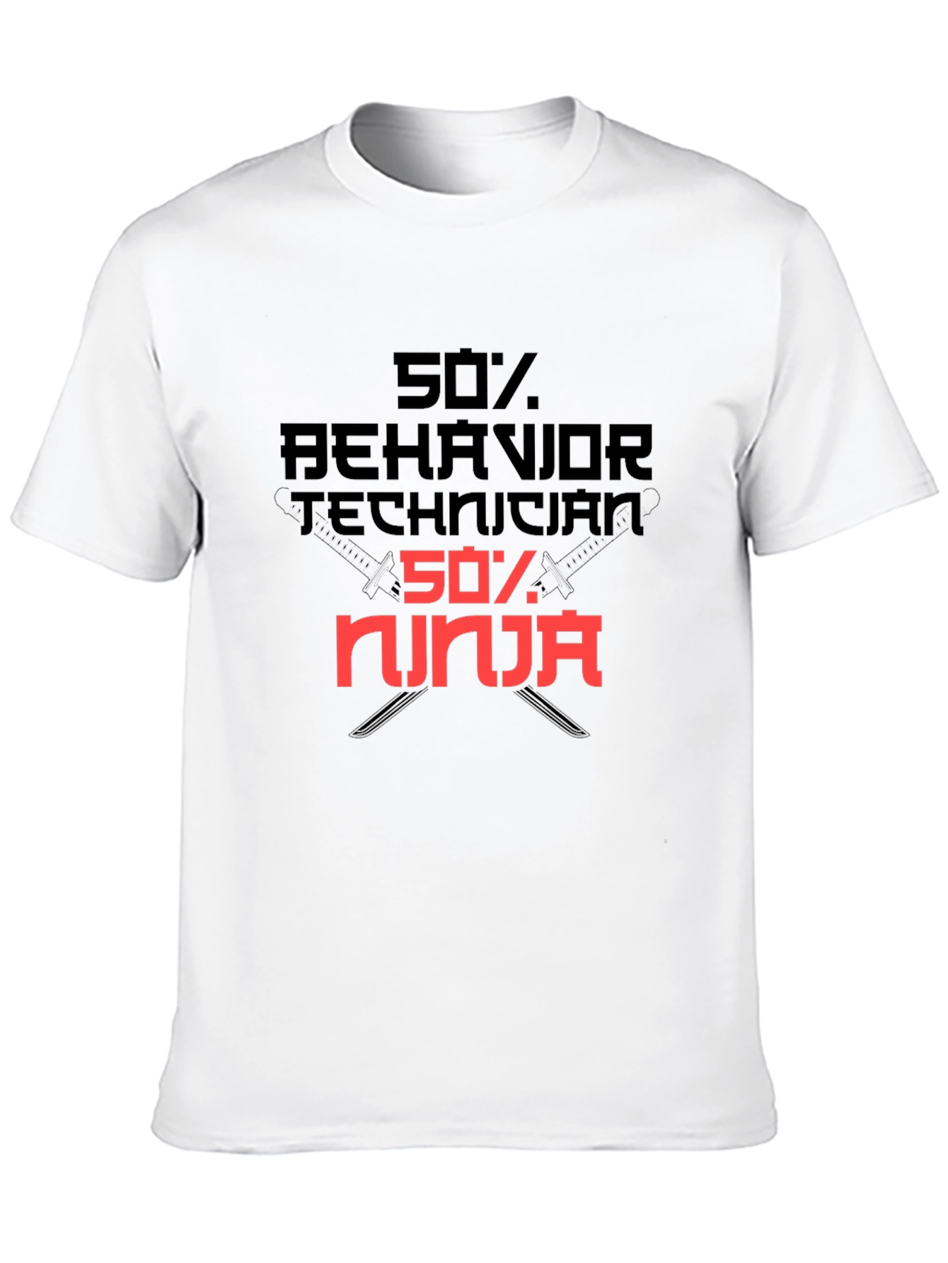 Behavior Technician Ninja Graphic T-Shirt