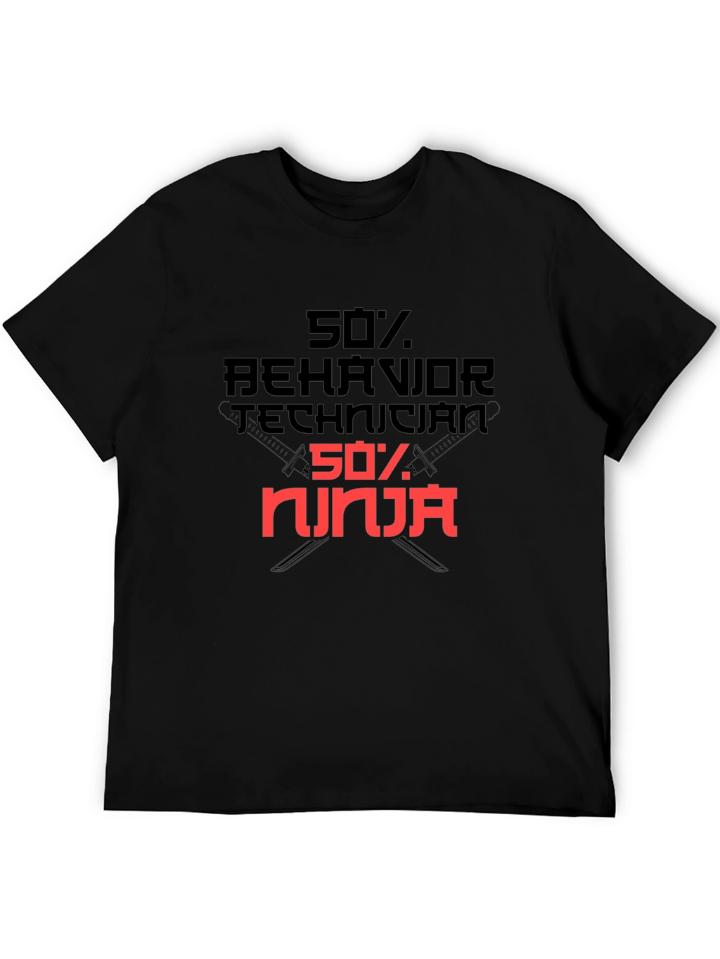 Behavior Technician Ninja Graphic T-Shirt