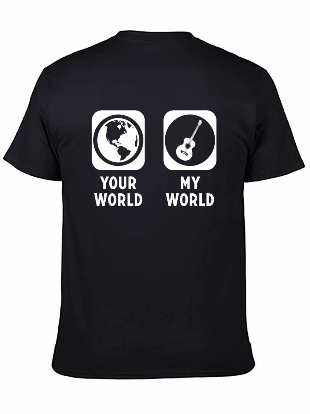 Your World My World Guitar T-Shirt