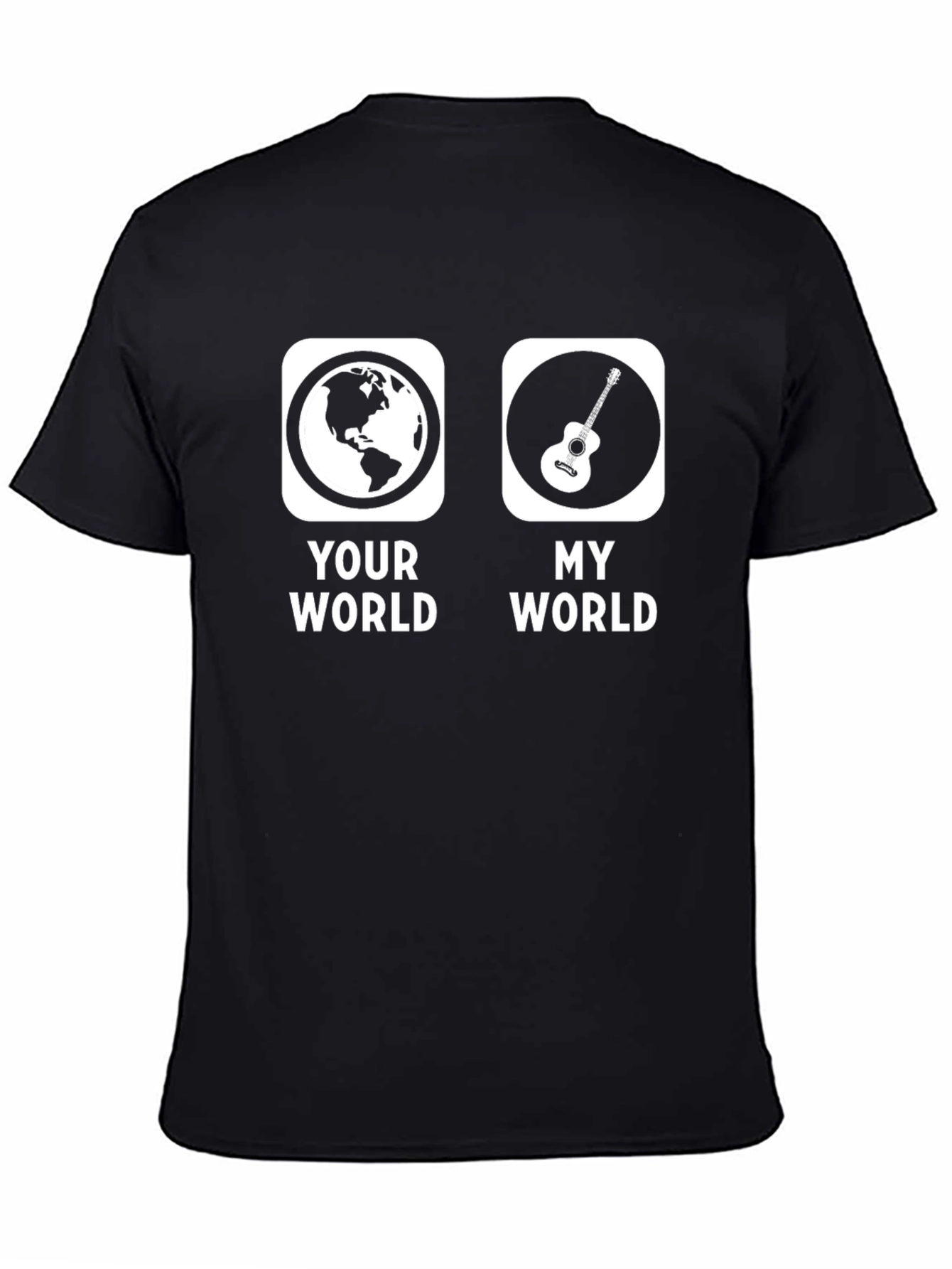 Your World My World Guitar T-Shirt