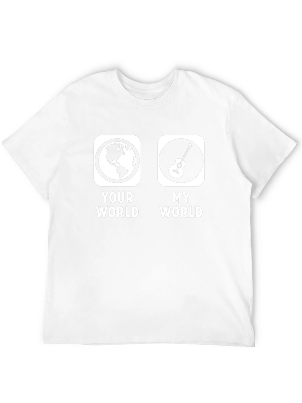 Your World My World Guitar T-Shirt