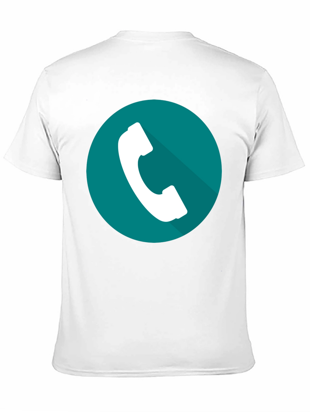 Phone Icon Graphic Tee - Modern Style
