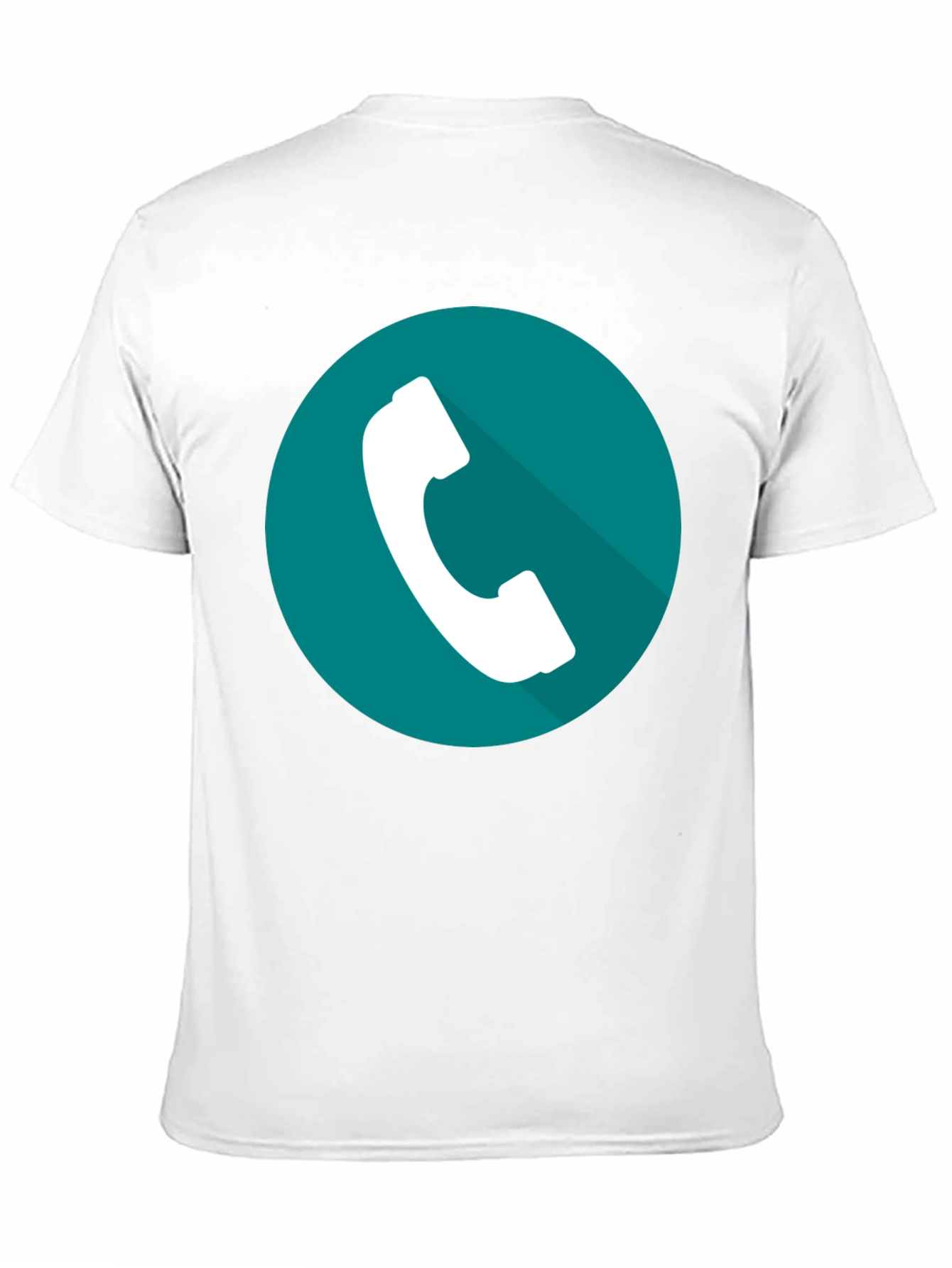 Phone Icon Graphic Tee - Modern Style