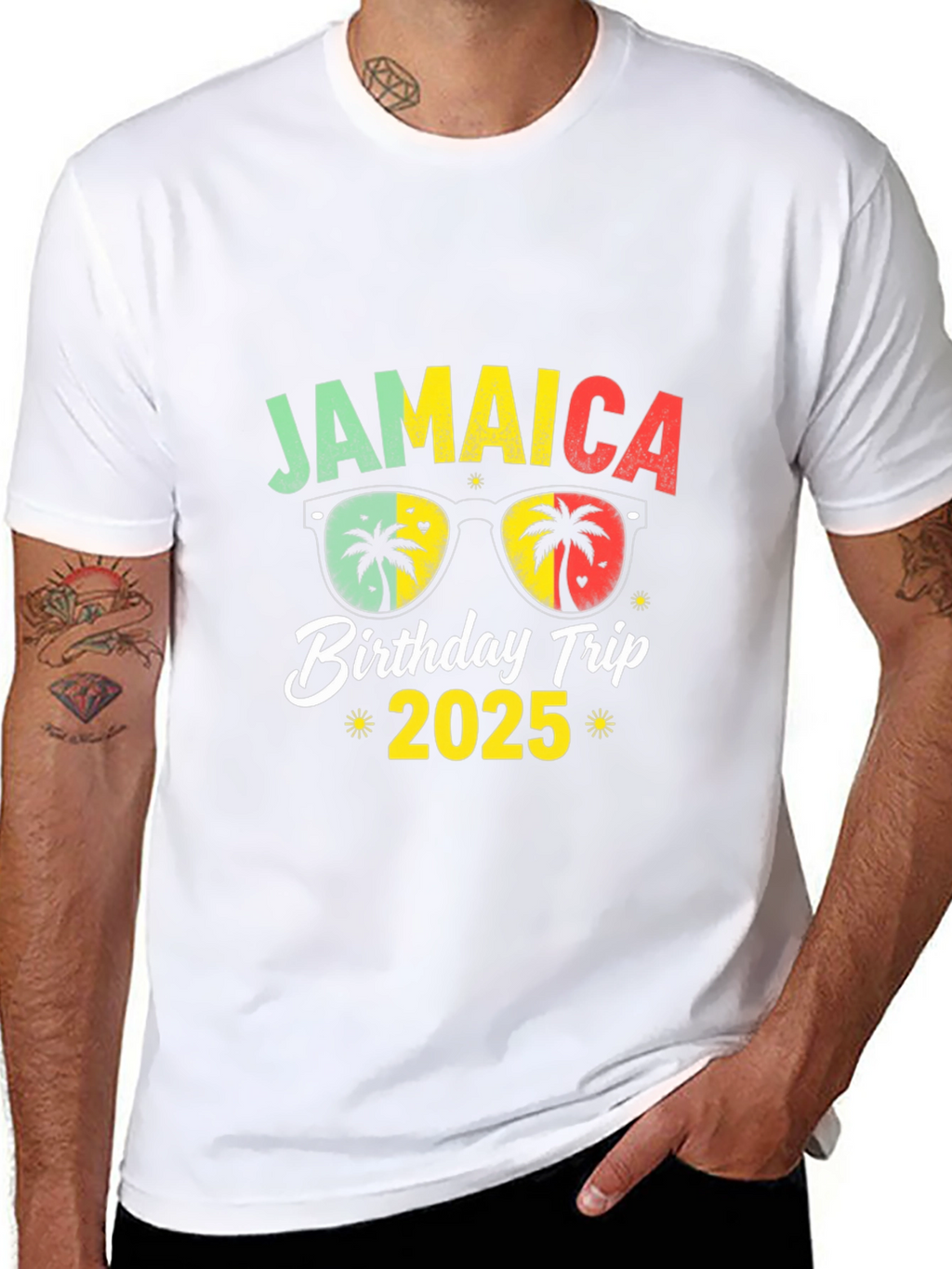 Jamaica Birthday Trip 2025 T-Shirt