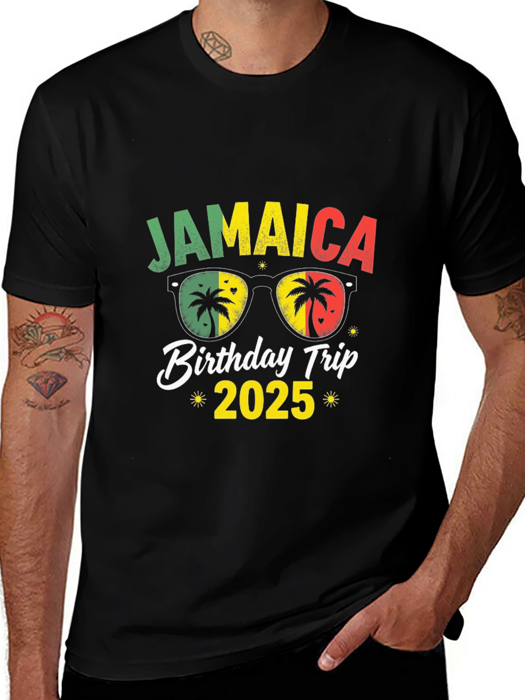 Jamaica Birthday Trip 2025 T-Shirt