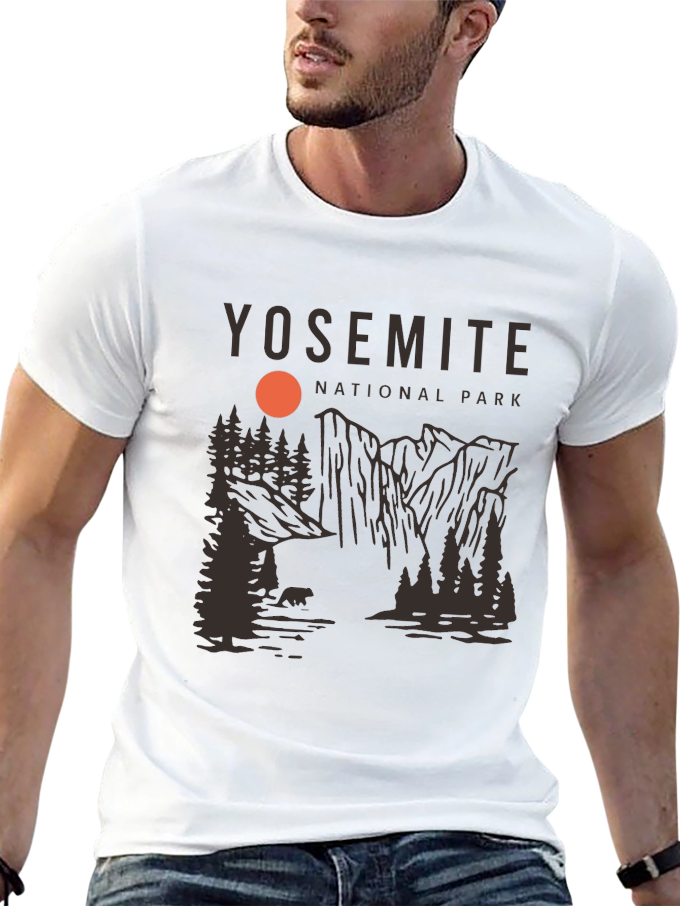 Yosemite National Park Graphic T-Shirt
