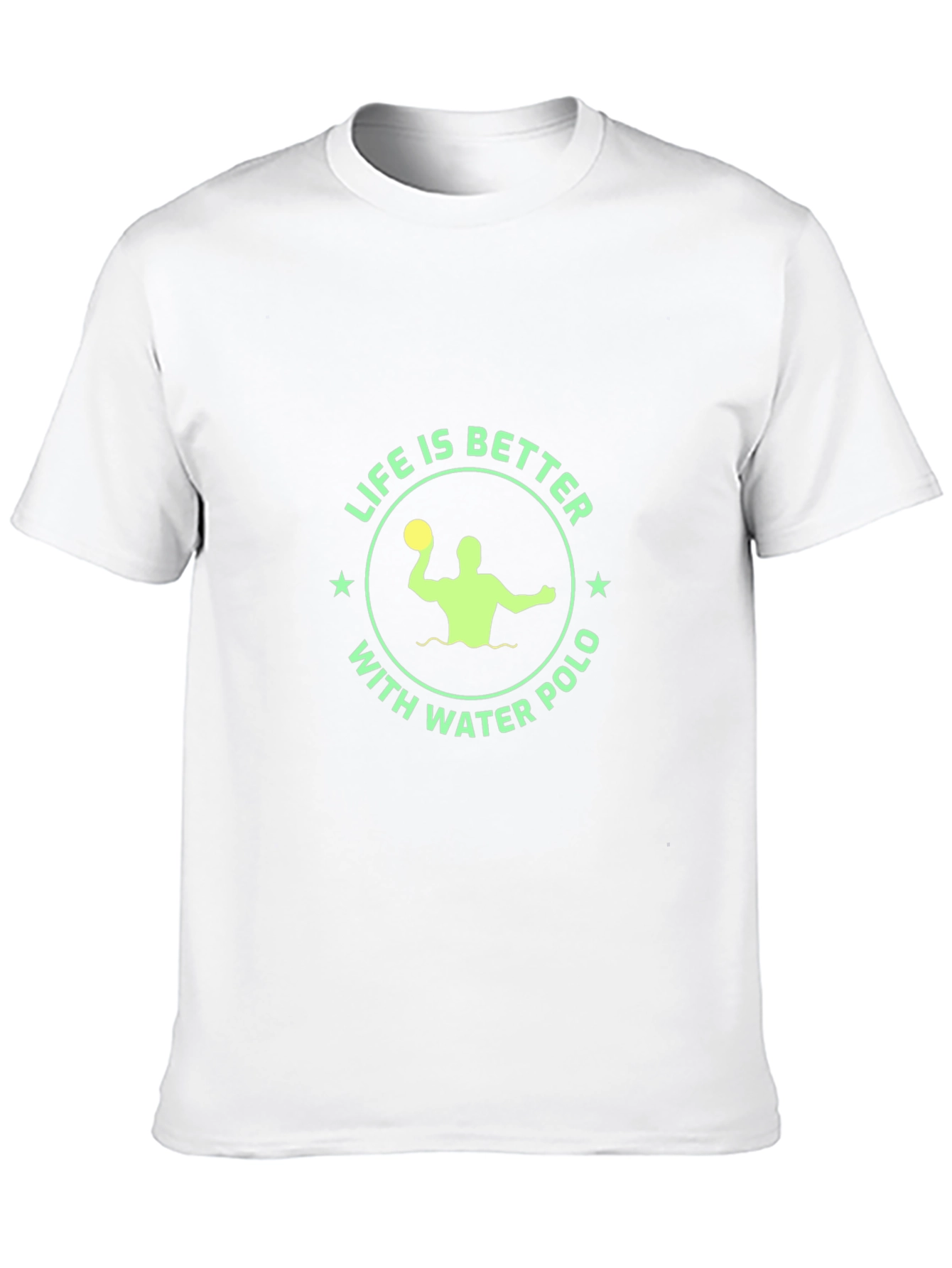 Life is Better with Water Polo T-Shirt - Black