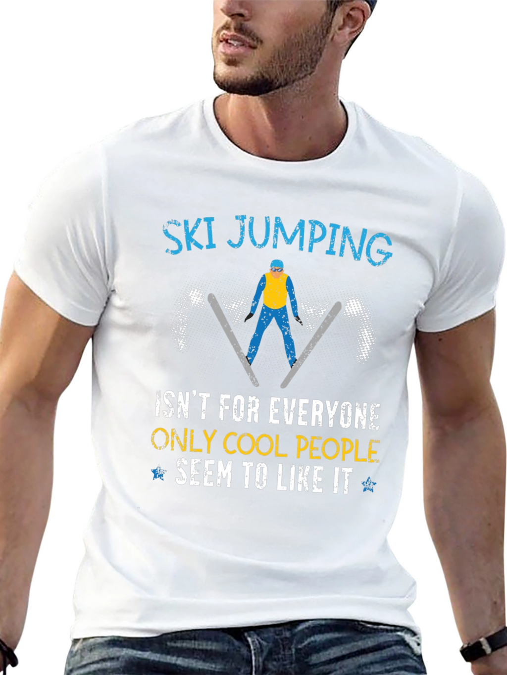 Ski Jumping Cool People T-Shirt