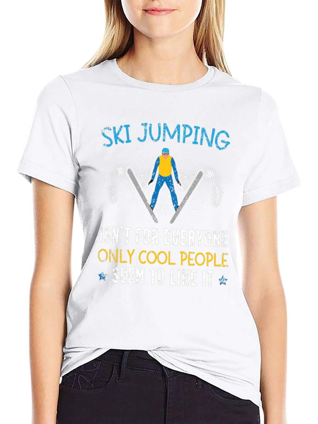 Ski Jumping Cool People T-Shirt