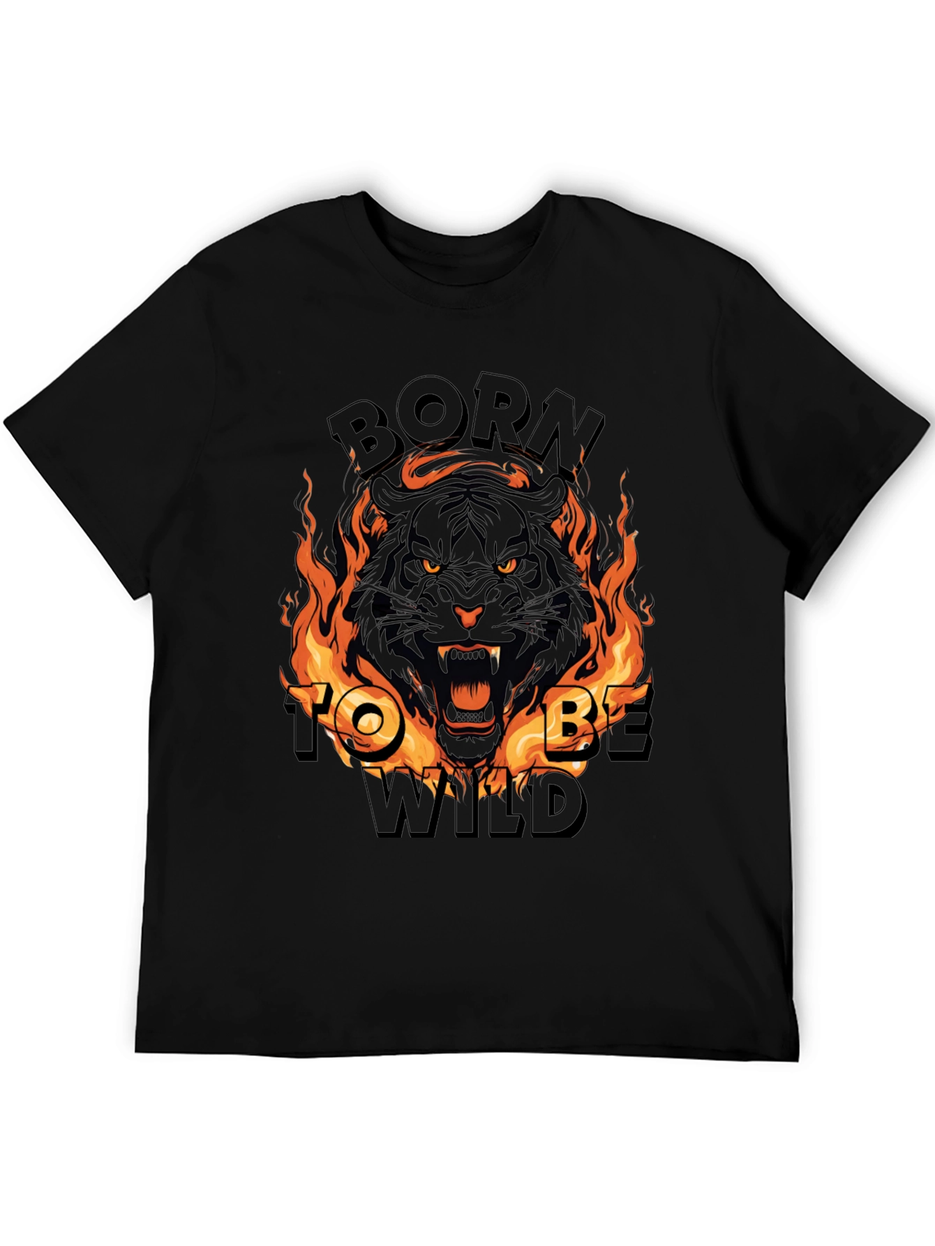 Born To Be Wild Tiger Graphic Tee