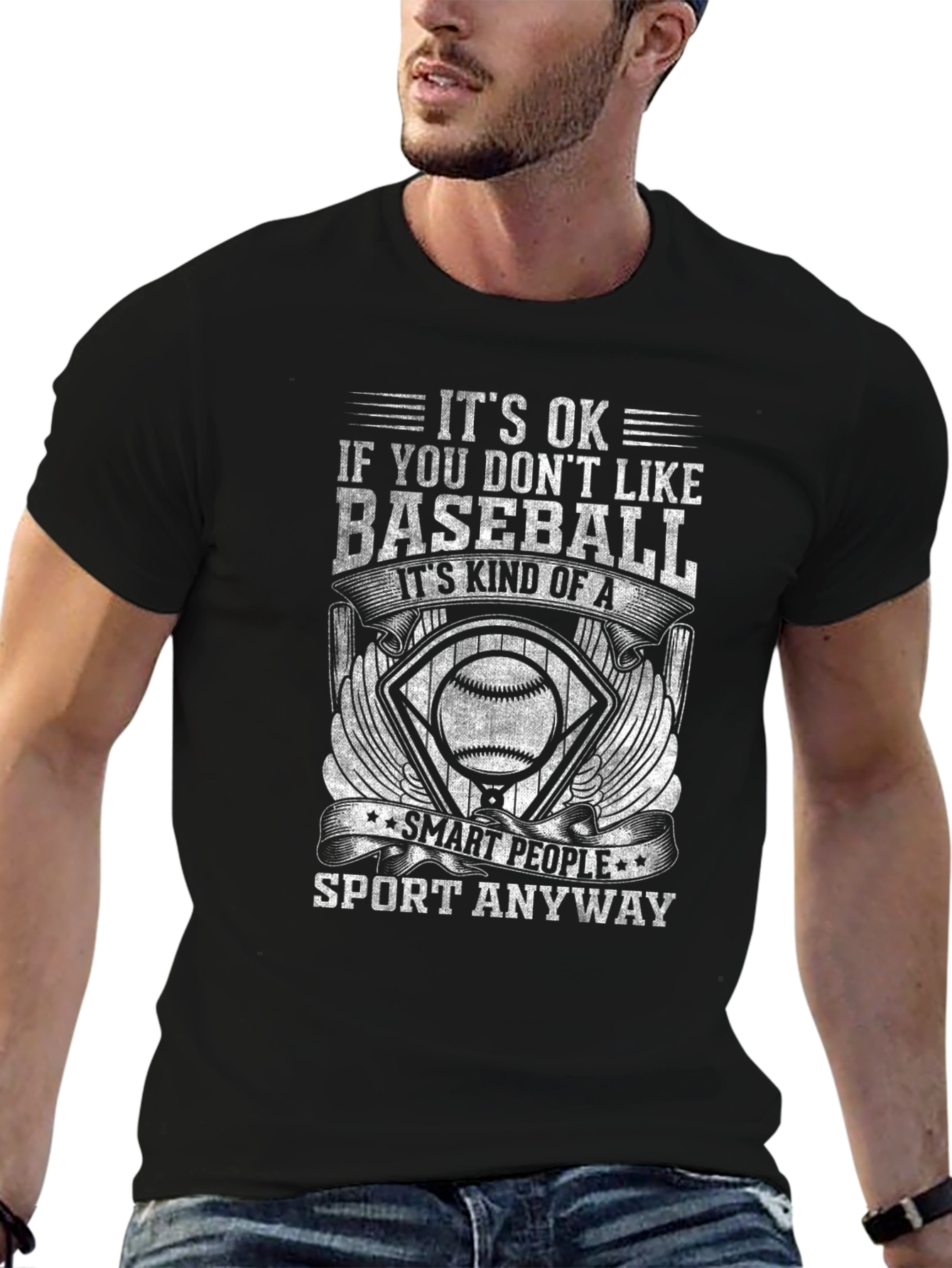 Its OK Baseball Fan T-Shirt Funny Baseball Gift