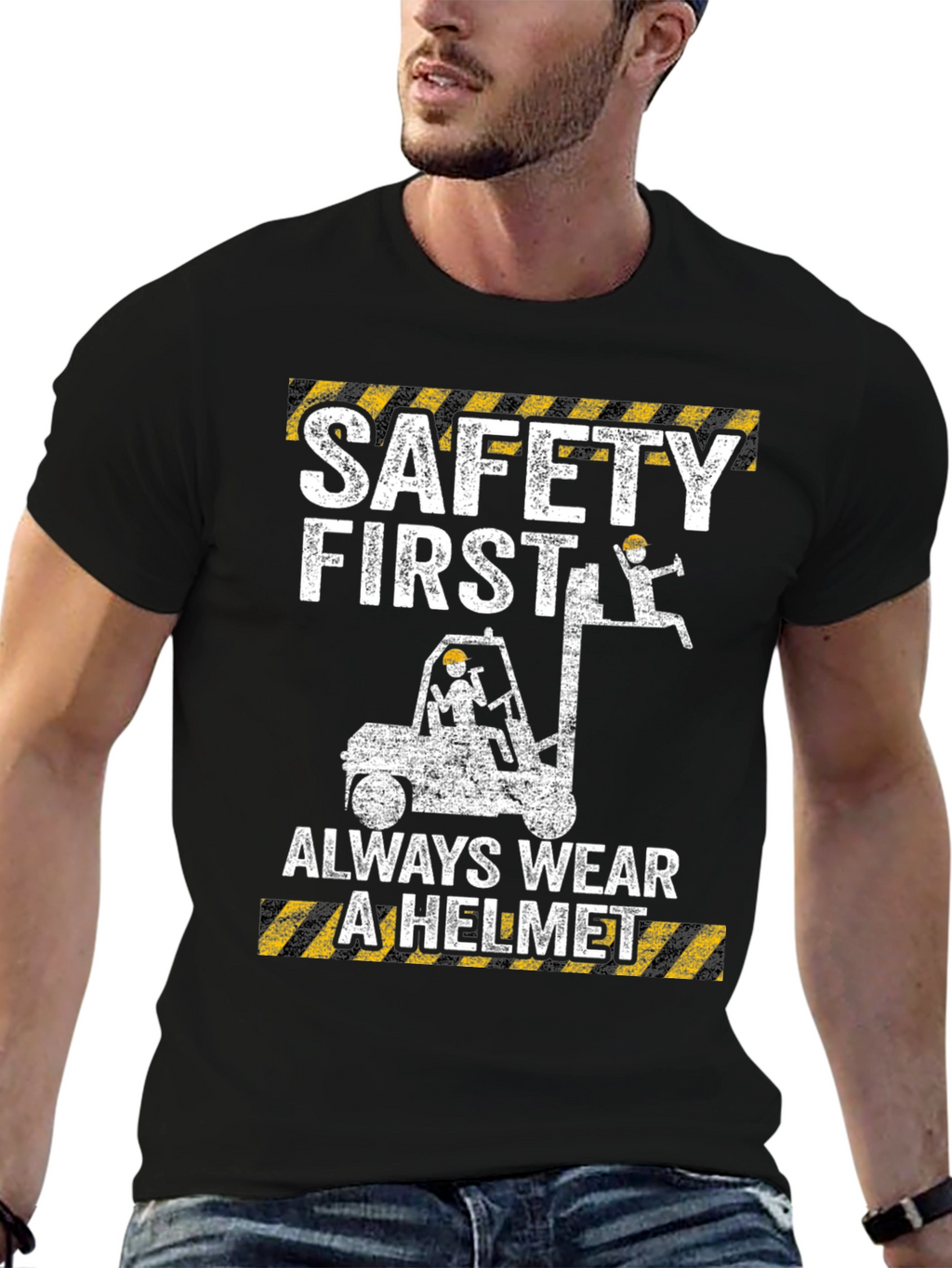 Safety First Helmet T-Shirt
