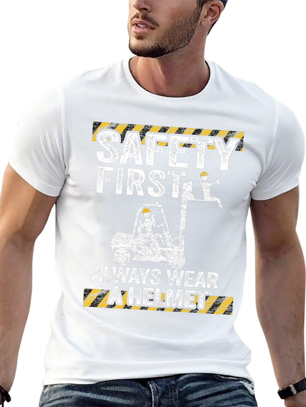 Safety First Helmet T-Shirt