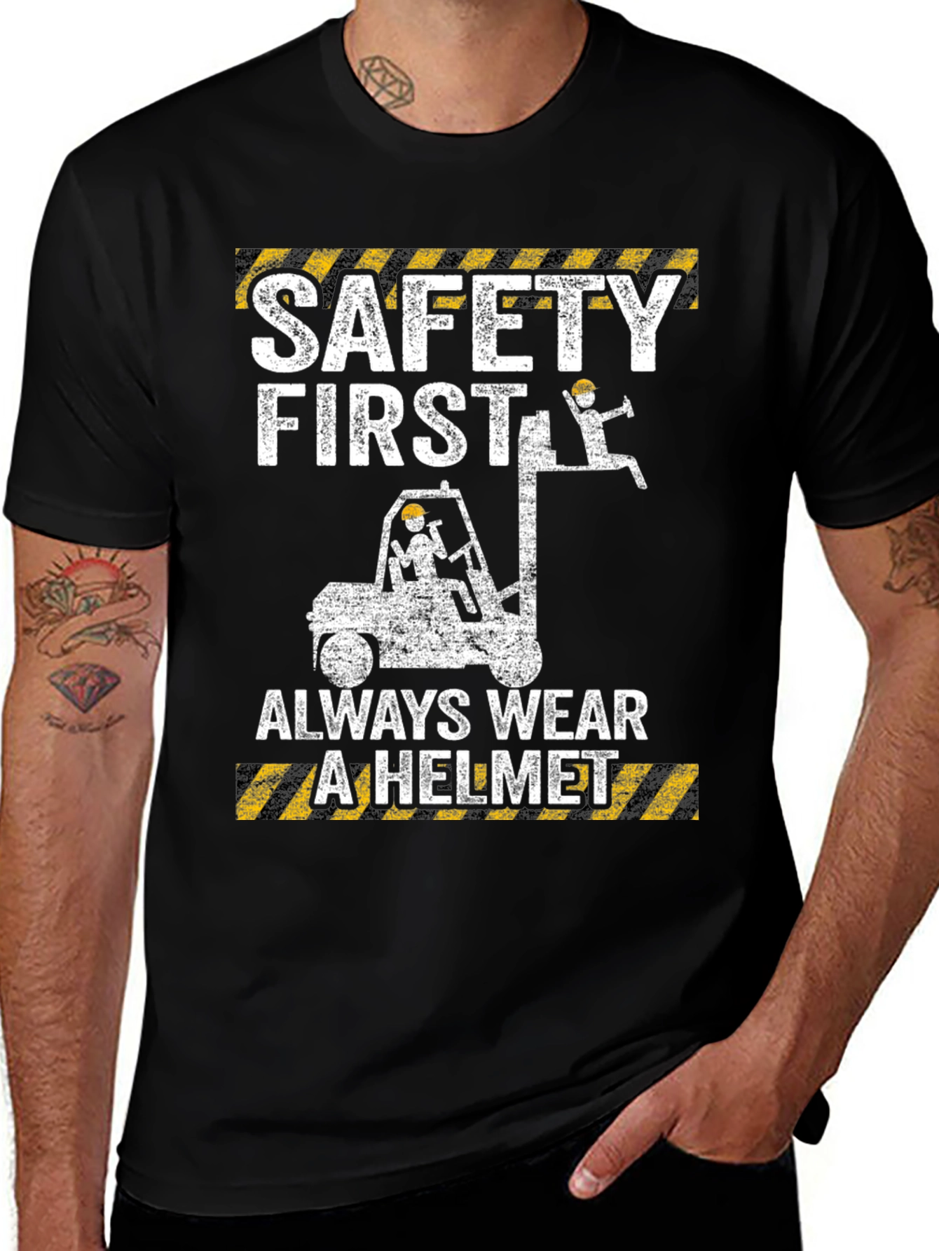 Safety First Helmet T-Shirt