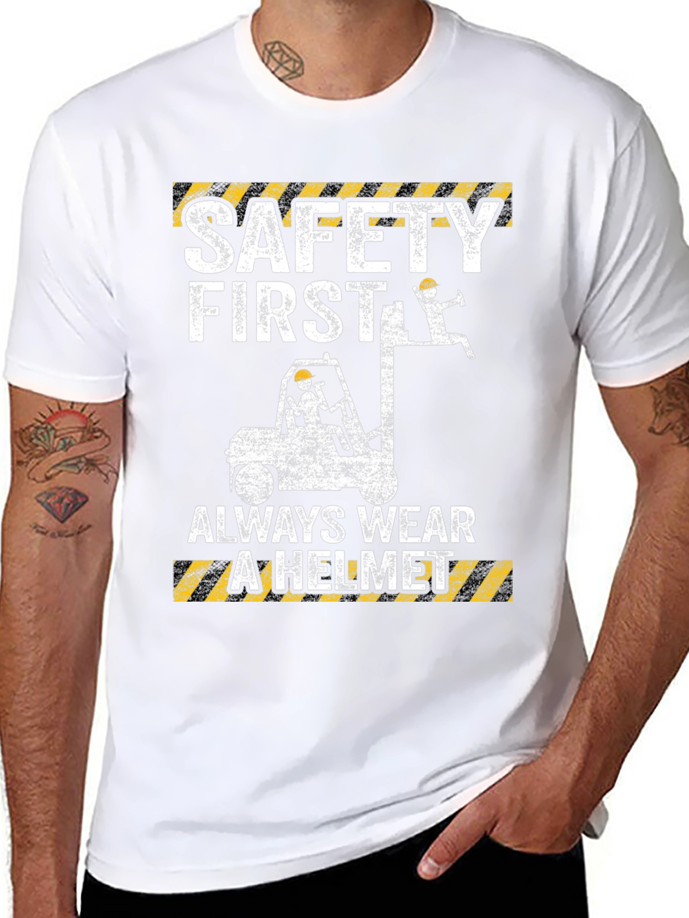 Safety First Helmet T-Shirt
