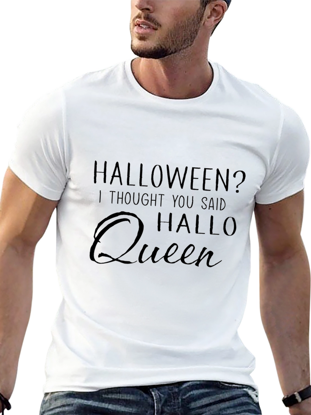 Halloween? Hallo Queen T-Shirt