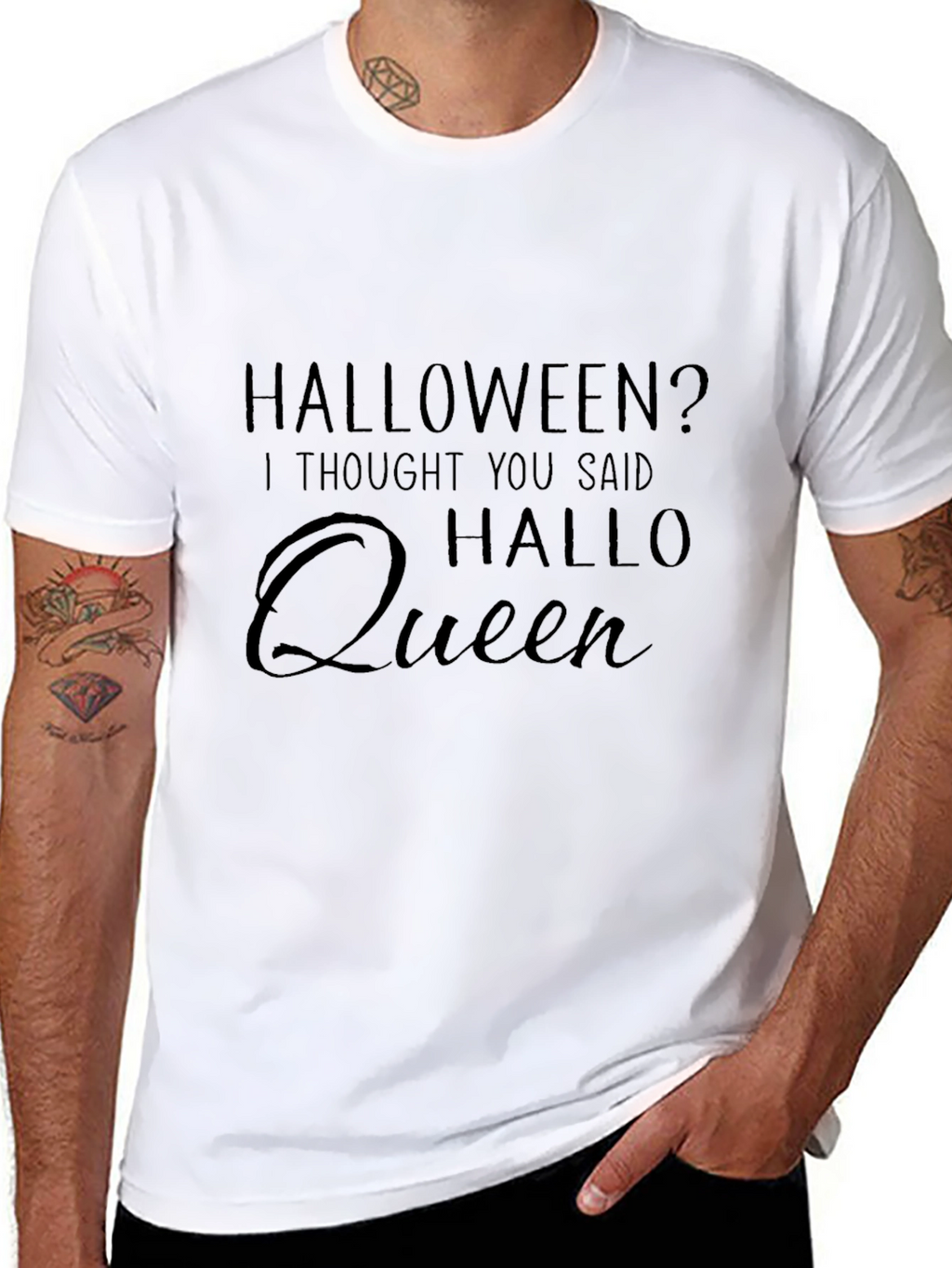 Halloween? Hallo Queen T-Shirt