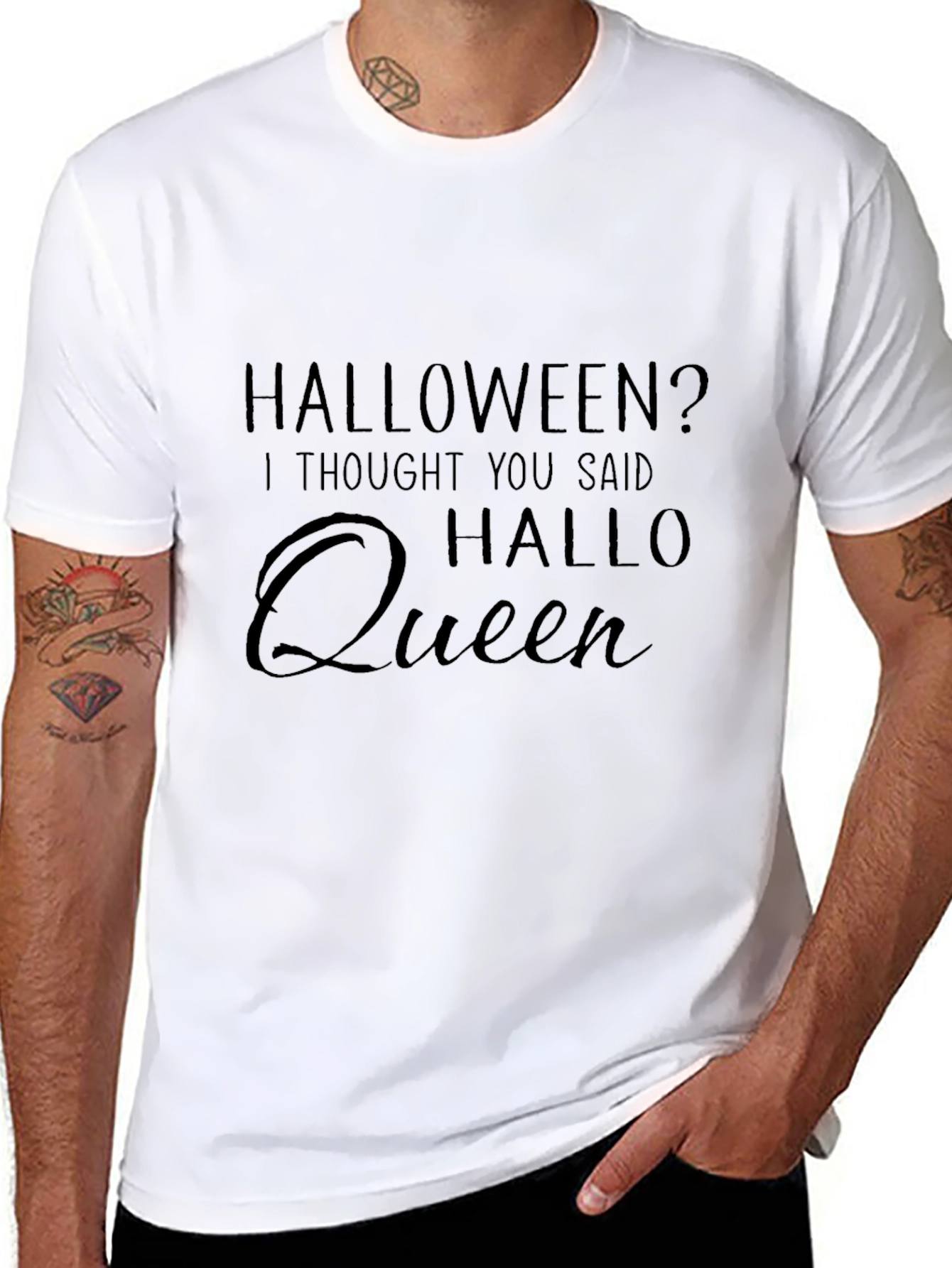 Halloween? Hallo Queen T-Shirt