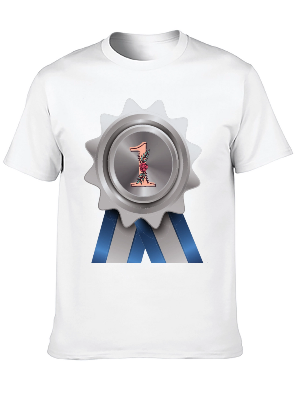 Number One Award Badge T-Shirt