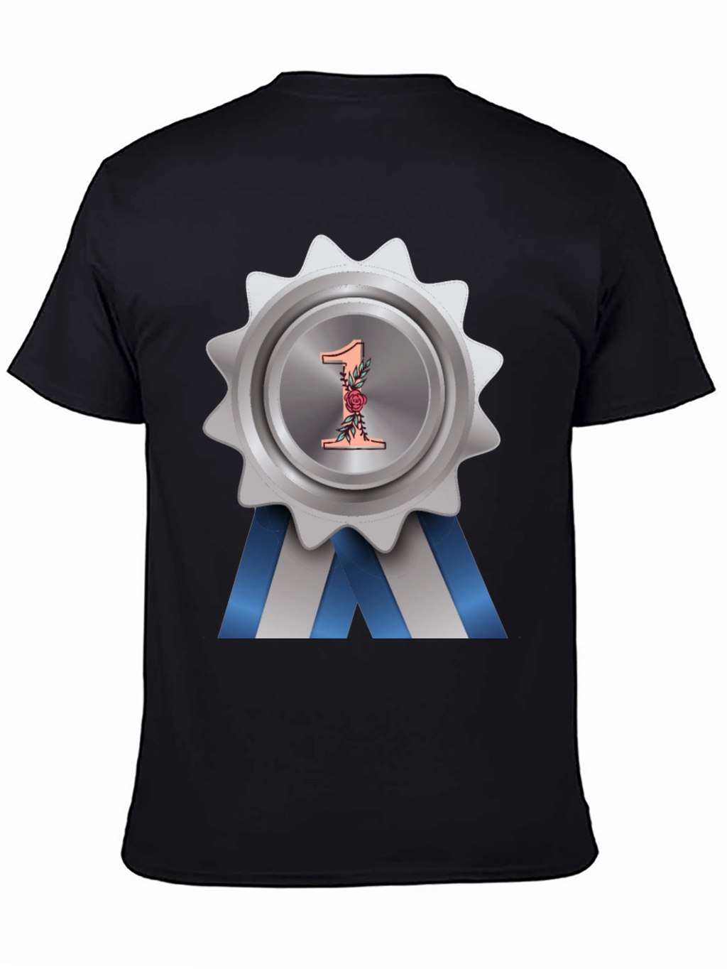 Number One Award Badge T-Shirt