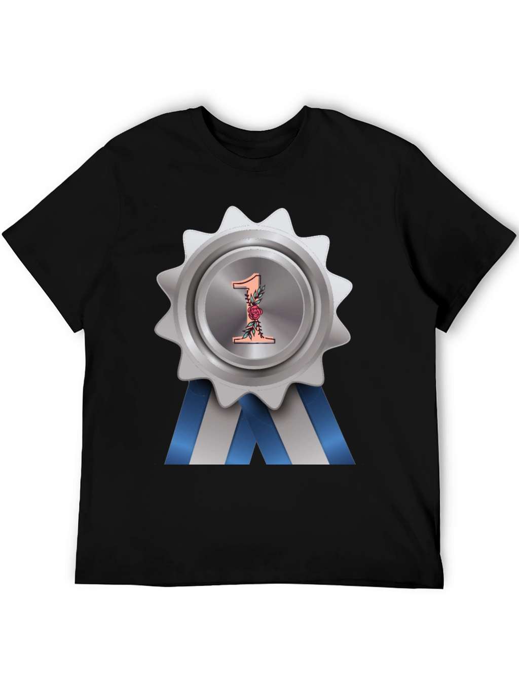 Number One Award Badge T-Shirt