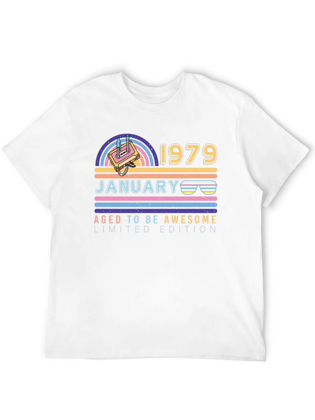 Aged to Be Awesome 1979 January Limited Edition T-Shirt