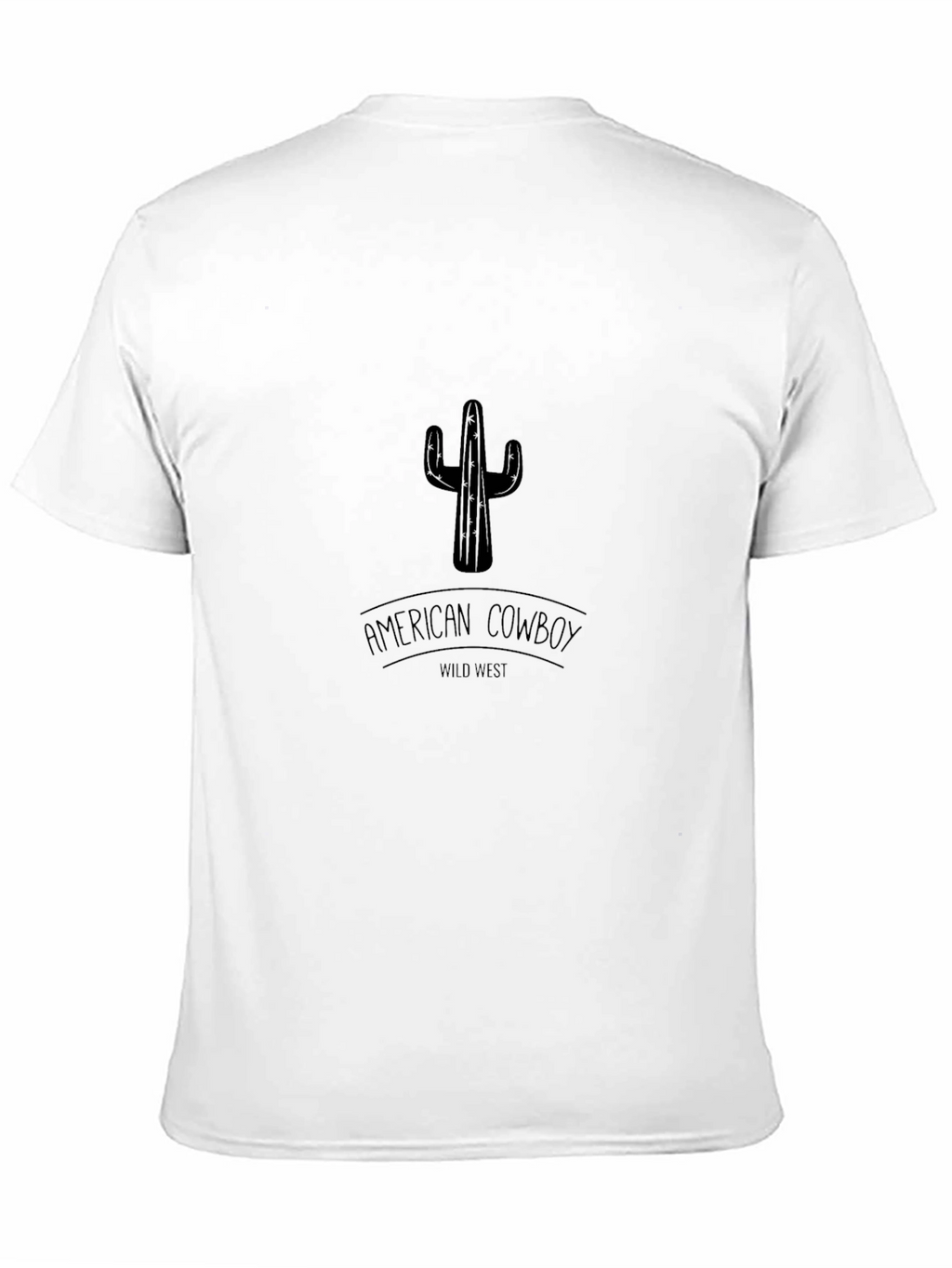 American Cowboy Black Graphic Tee