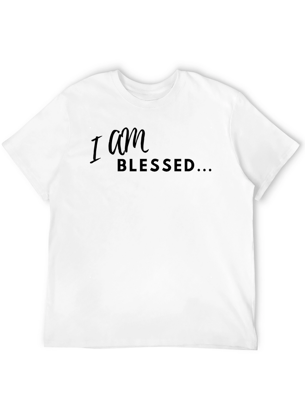 I Am Blessed T-Shirt - Stylish Religious Apparel