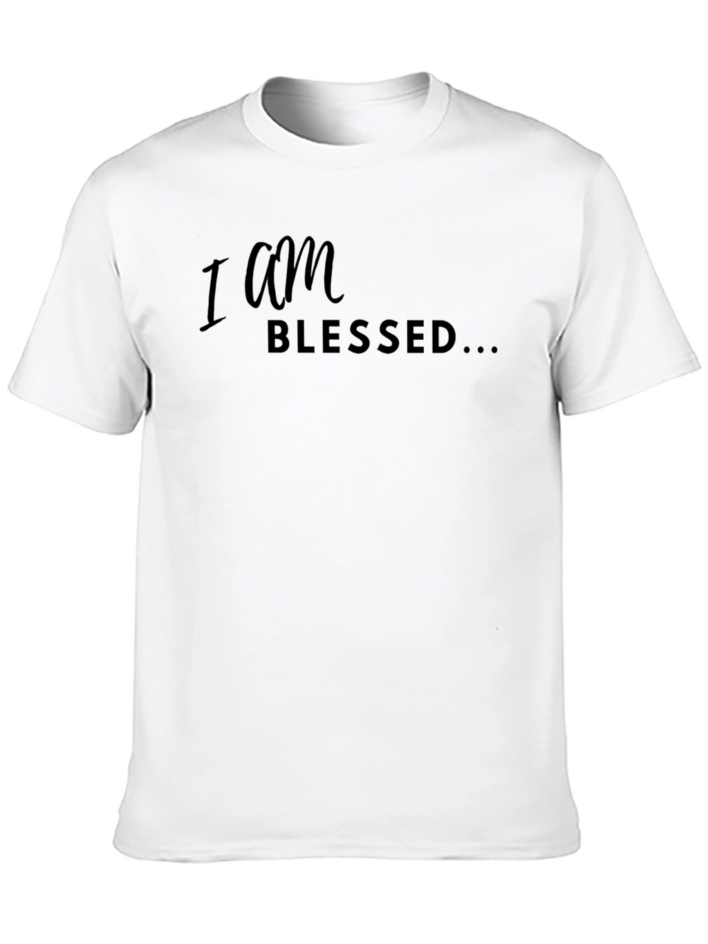 I Am Blessed T-Shirt - Stylish Religious Apparel